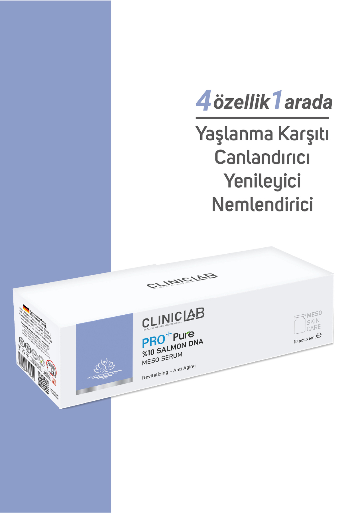 Somon Dna %10 Içeren Yaşlanma Karşıtı Yenileyici Meso Serum 6 ml X 10 Adet — 8684209792298 — تصویر 4 از 6