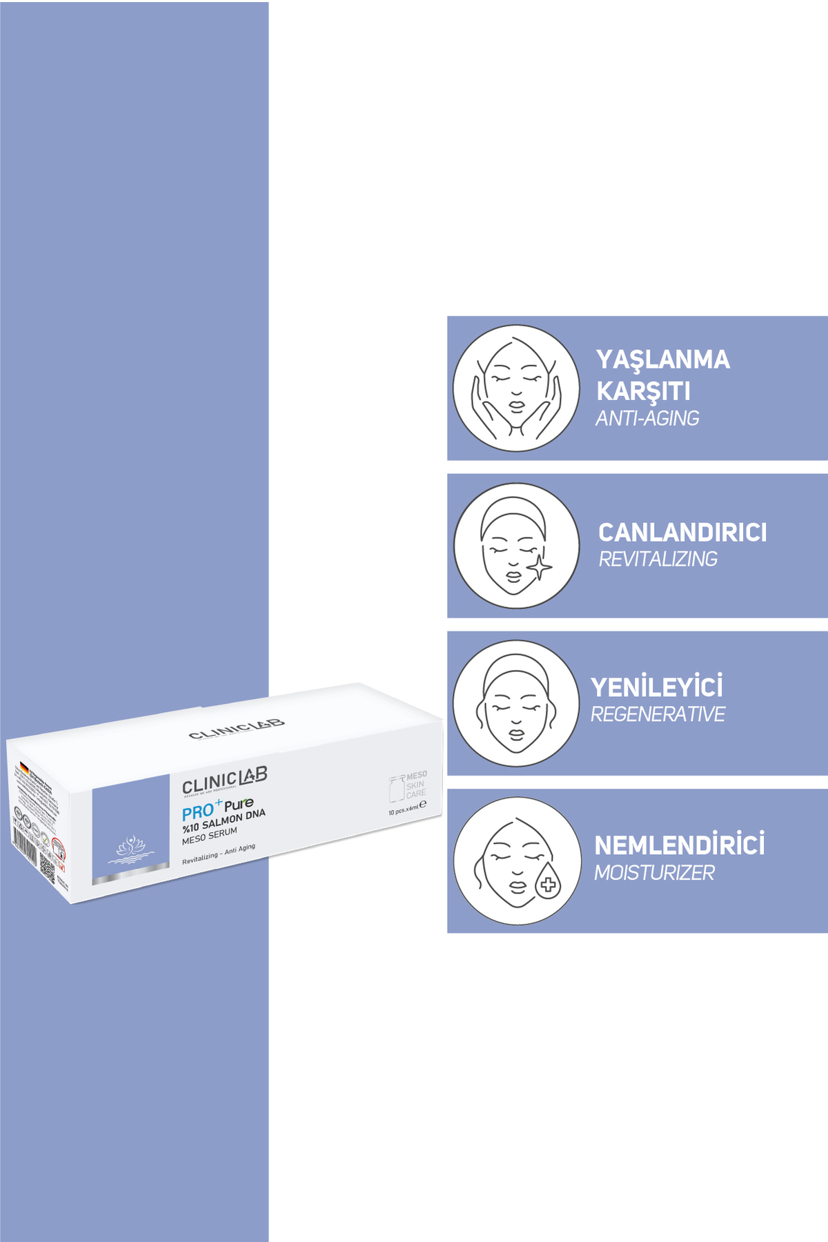 Somon Dna %10 Içeren Yaşlanma Karşıtı Yenileyici Meso Serum 6 ml X 10 Adet — 8684209792298 — تصویر 5 از 6