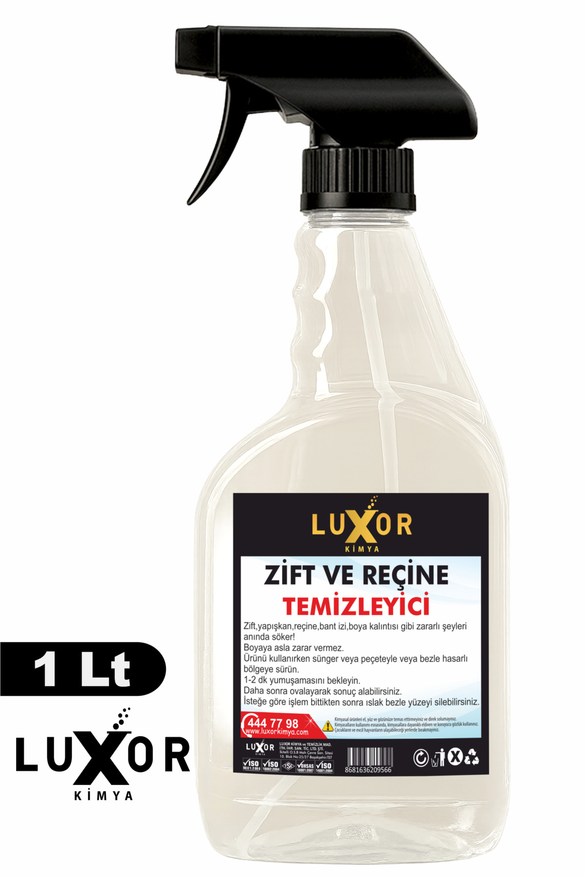 Luxor Kimya Zift Ve Reçine Temizleyici 1 Lt. - Fiyatı, Yorumları