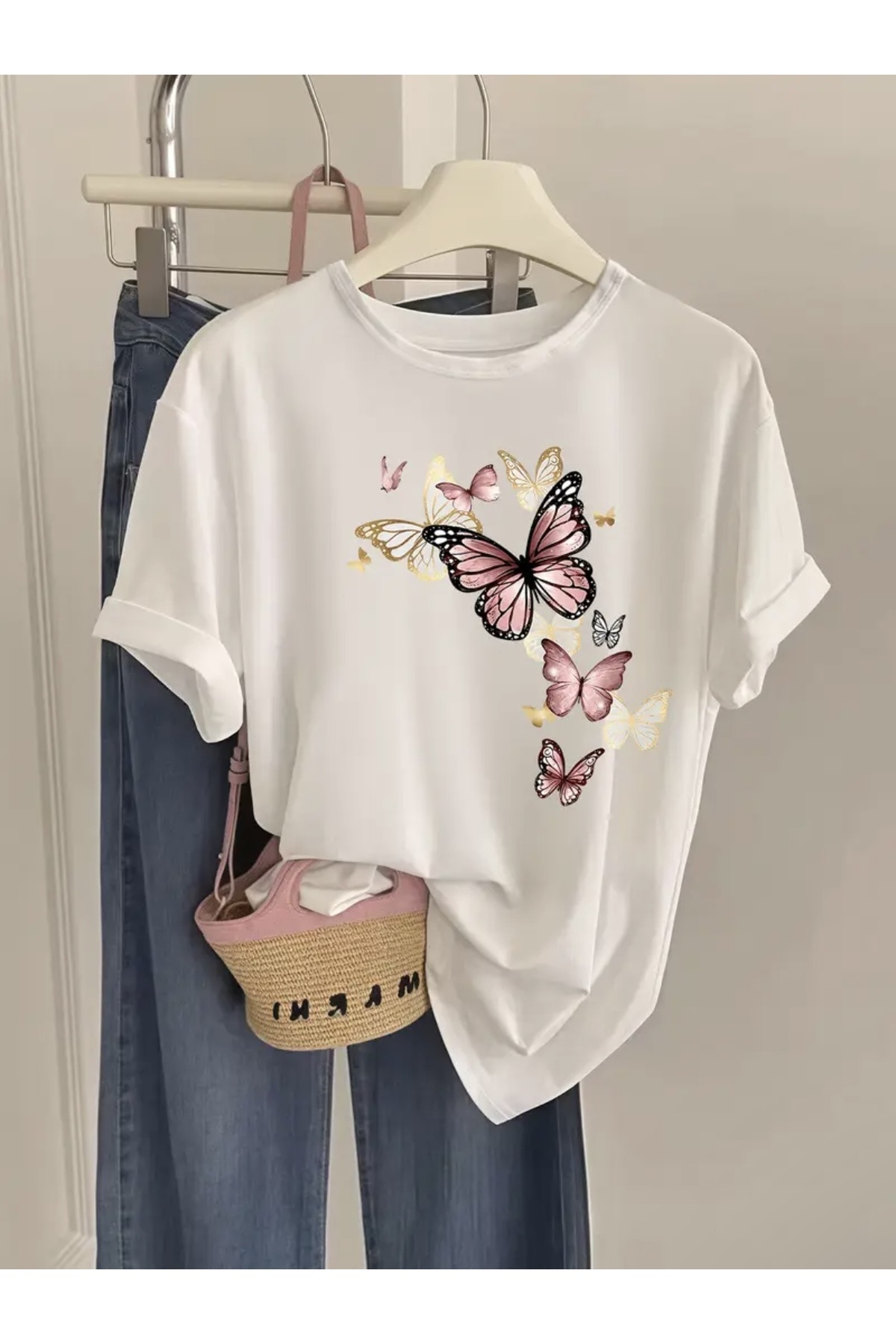 FUFLUNS ФУТБОЛКА З МЕТЕЛИКОМ, ОВЕРСІЗ, УНІСЕКС, ЖІНОЧА/ЧОЛОВІЧА, З ВЕЛОСИПЕДН...