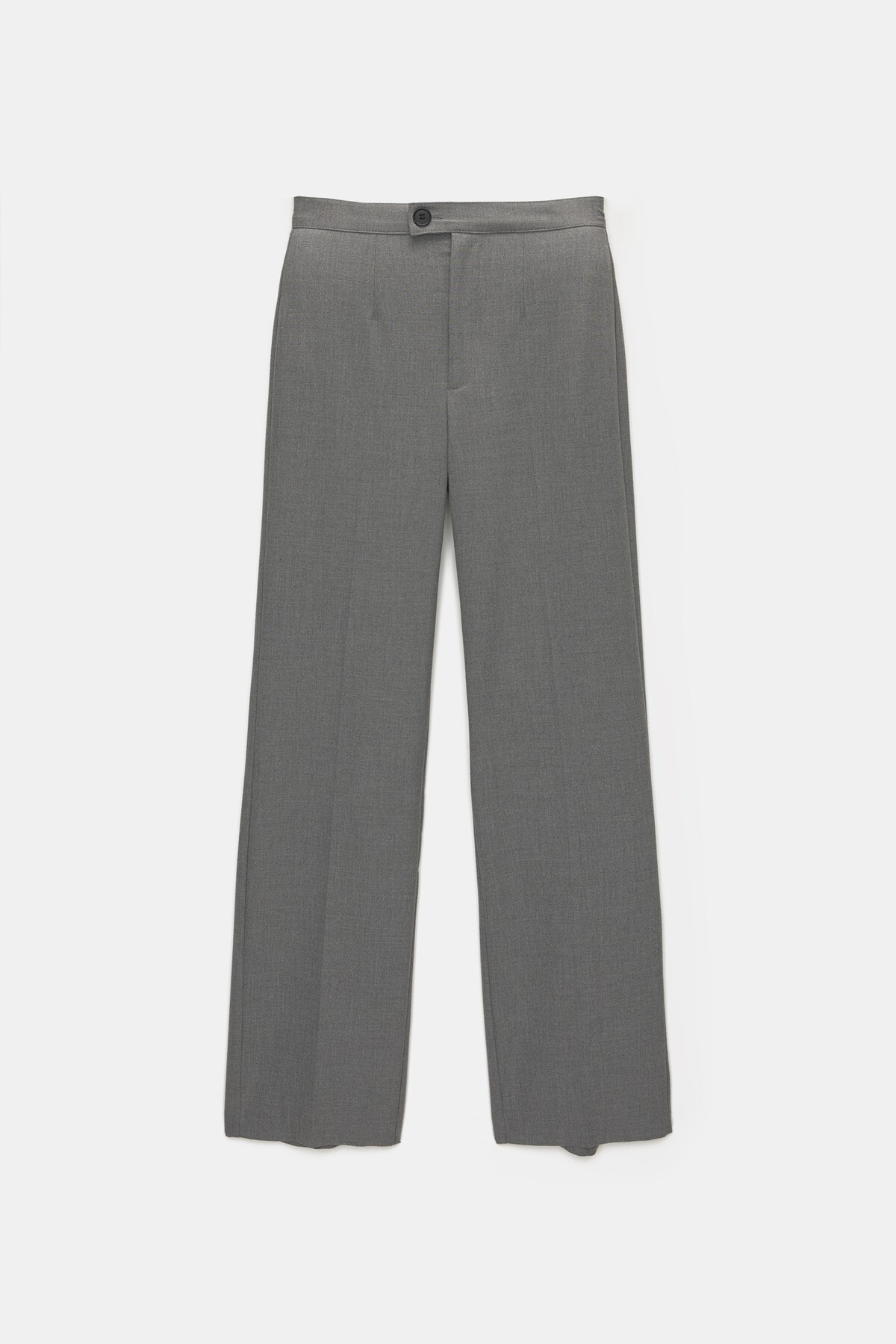 Pull & Bear  Pensli straight kumaş pantolon - Görsel 7