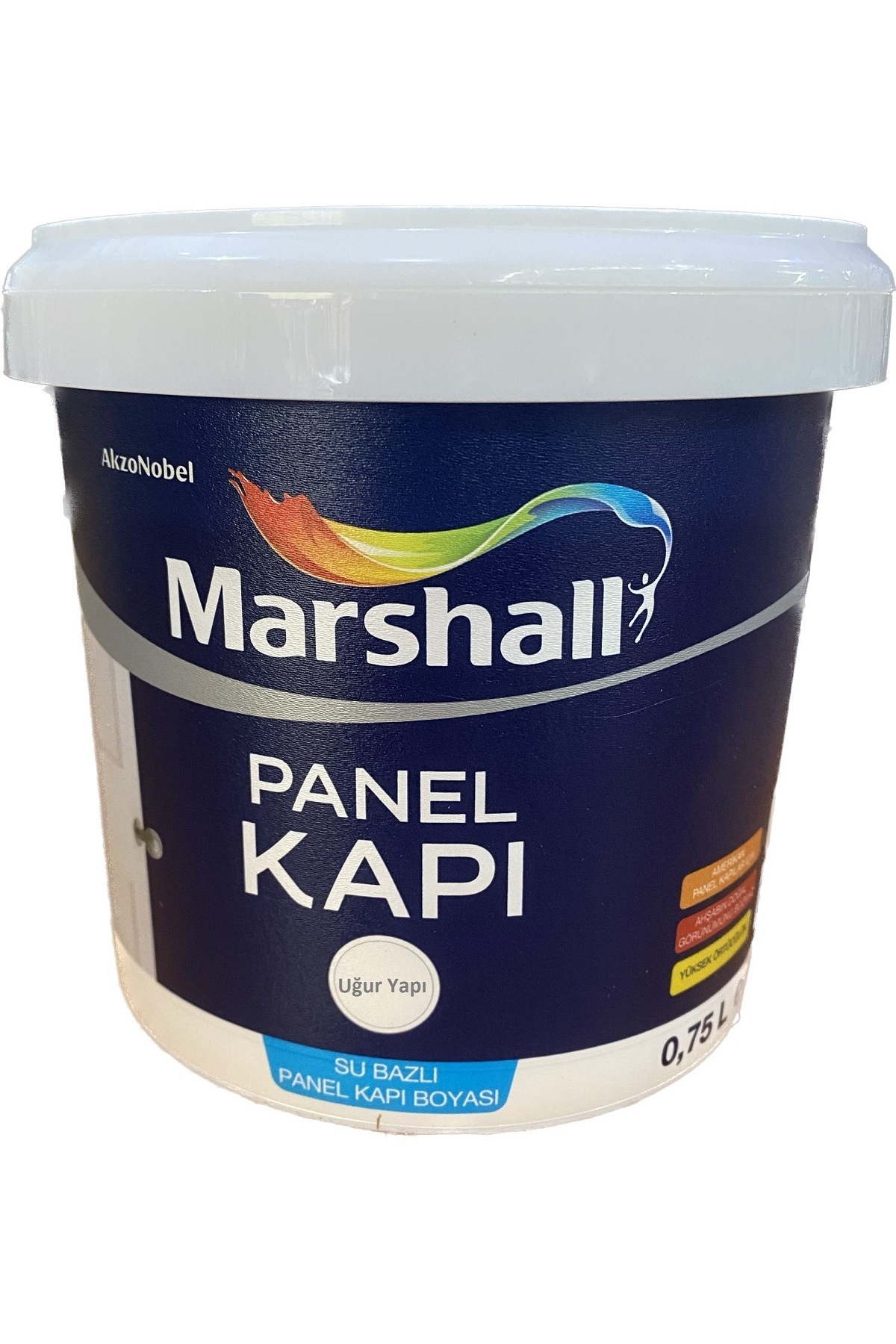 Wipeable Water Based Odorless Panel Door Paint 0.75 L
