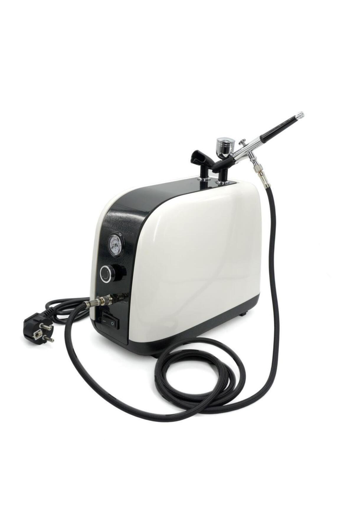 Genel Markalar 0067 Profesyonel Airbrush Kompresör Mini Boya Tabancası Seti