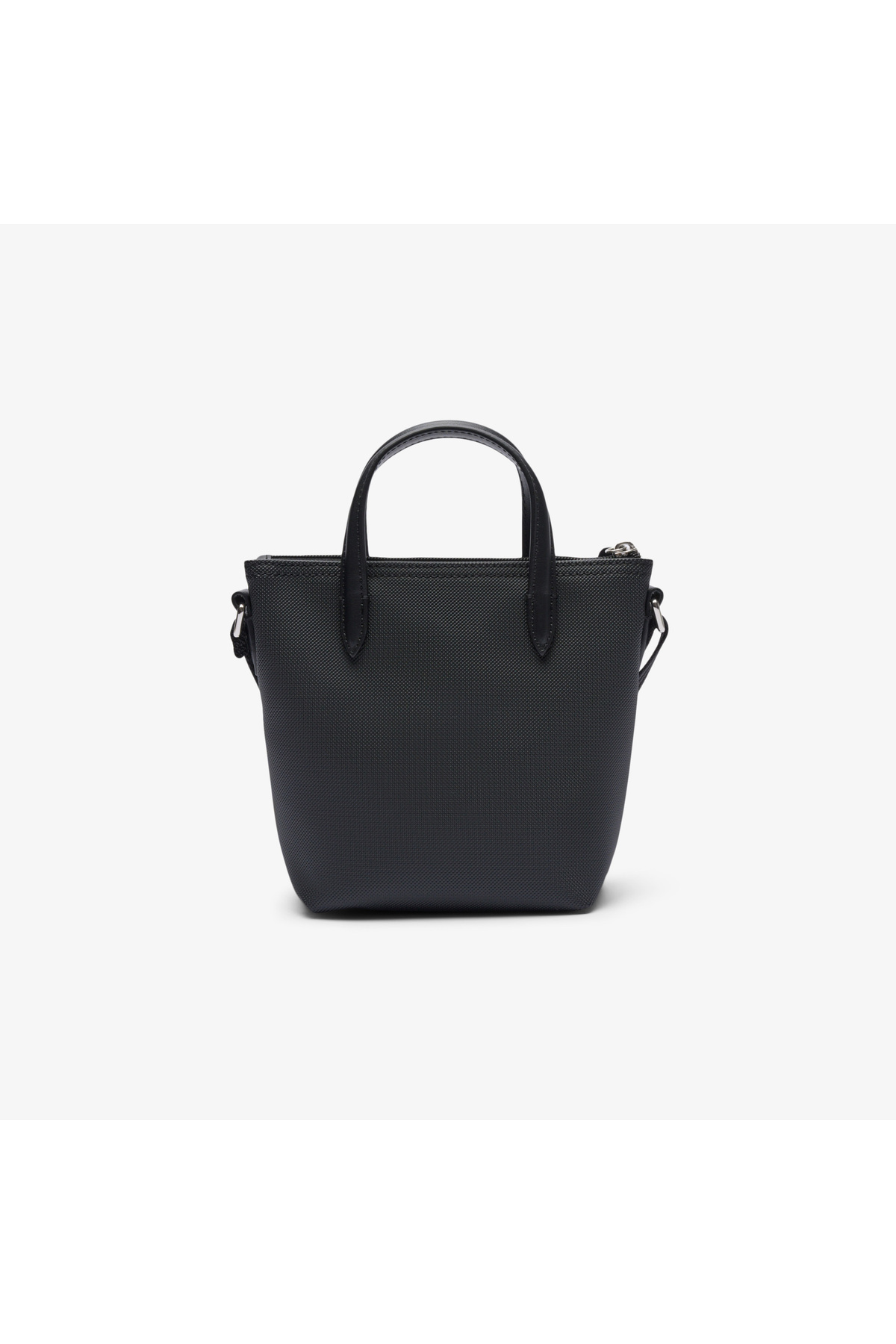 Lacoste Mini L.12.12 Kadın Siyah Postacı Çantası görsel 3