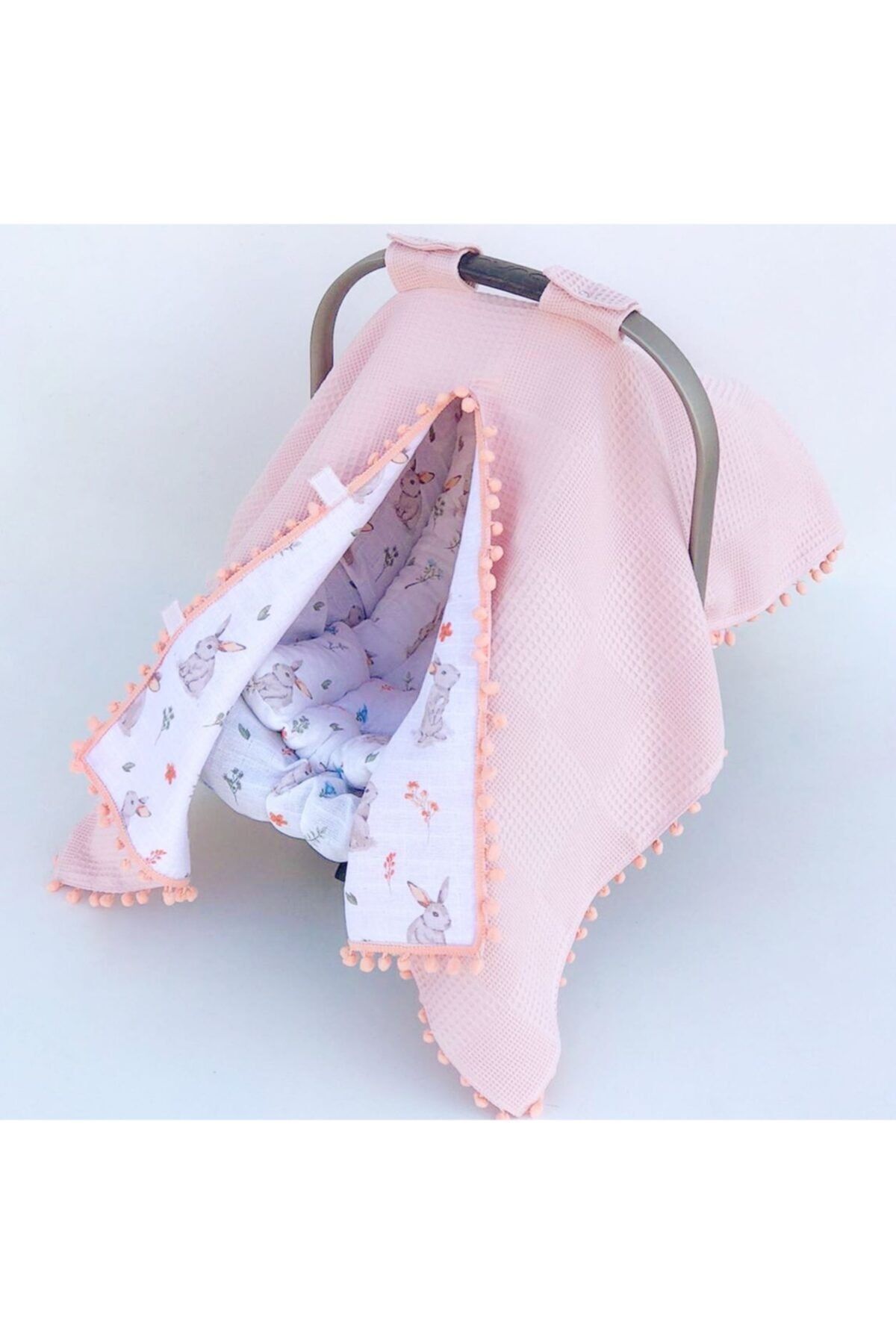 FG Store %100 Pamuk Çok Amaçlı Çift Katlı Müslin Puset Örtüsü/minderi Ve Kılıfı fotoğrafı 4 (önizleme)