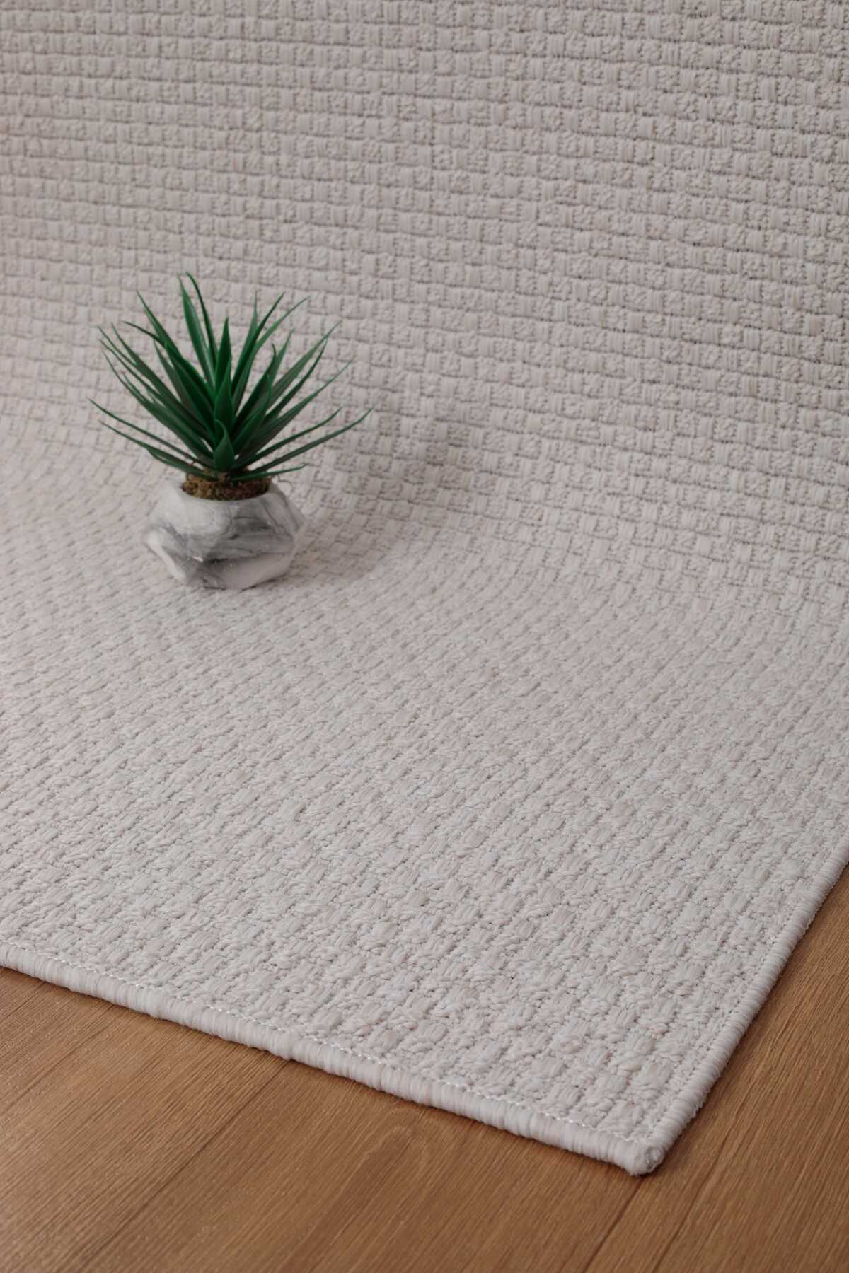 Premium Quality Non-Slip Based Natura Natural Washable Runner Living Room Balcony Kitchen Bone-102
