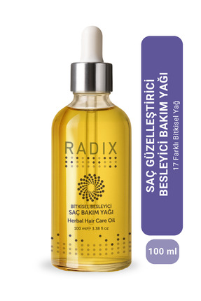 Radix Mucizevi Yağ 8 Etki 1 Arada 17 Farklı Doğal Yağ İçerikli %100 Bitkisel ...