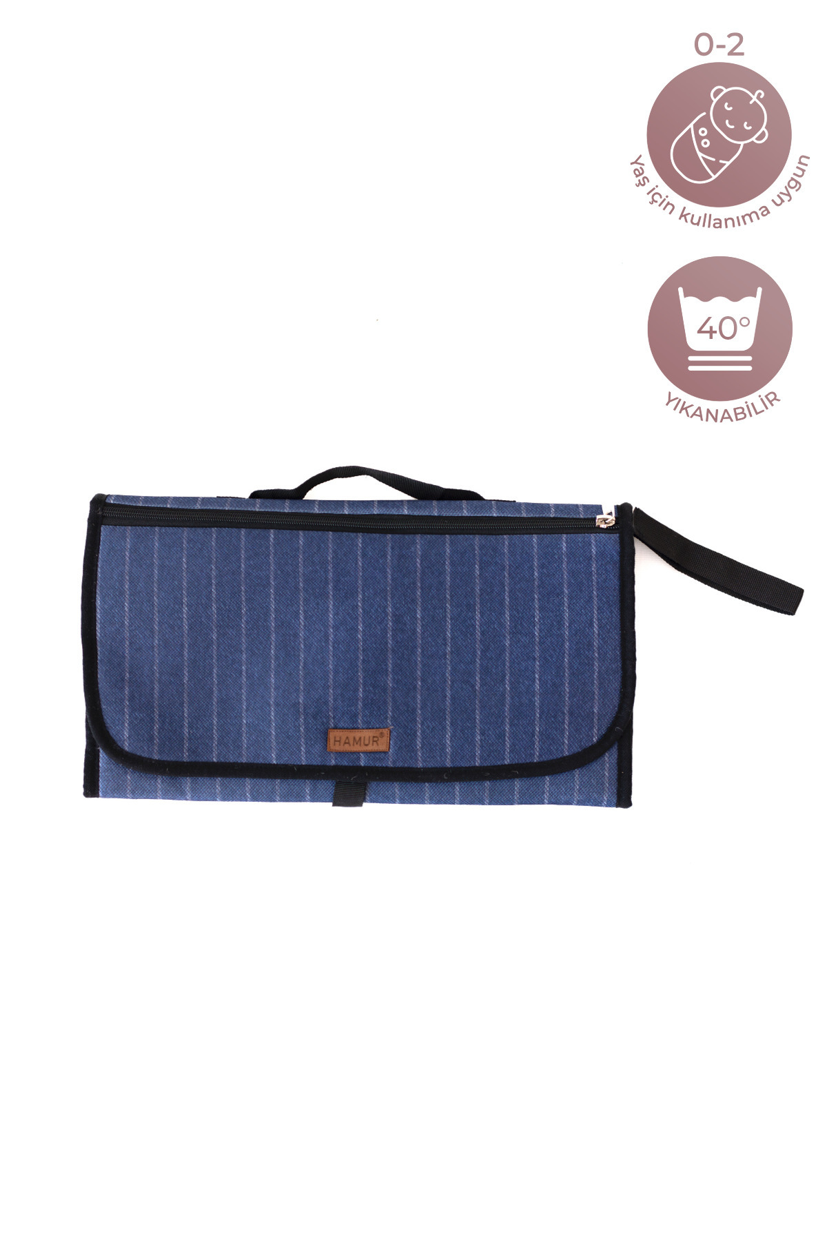 HAMUR Bebek Alt Açma Bakım Çantası Organizerli Anne Bebek Yenidoğan Değiştirme Minderi Bb-505 fotoğrafı 7 (önizleme)