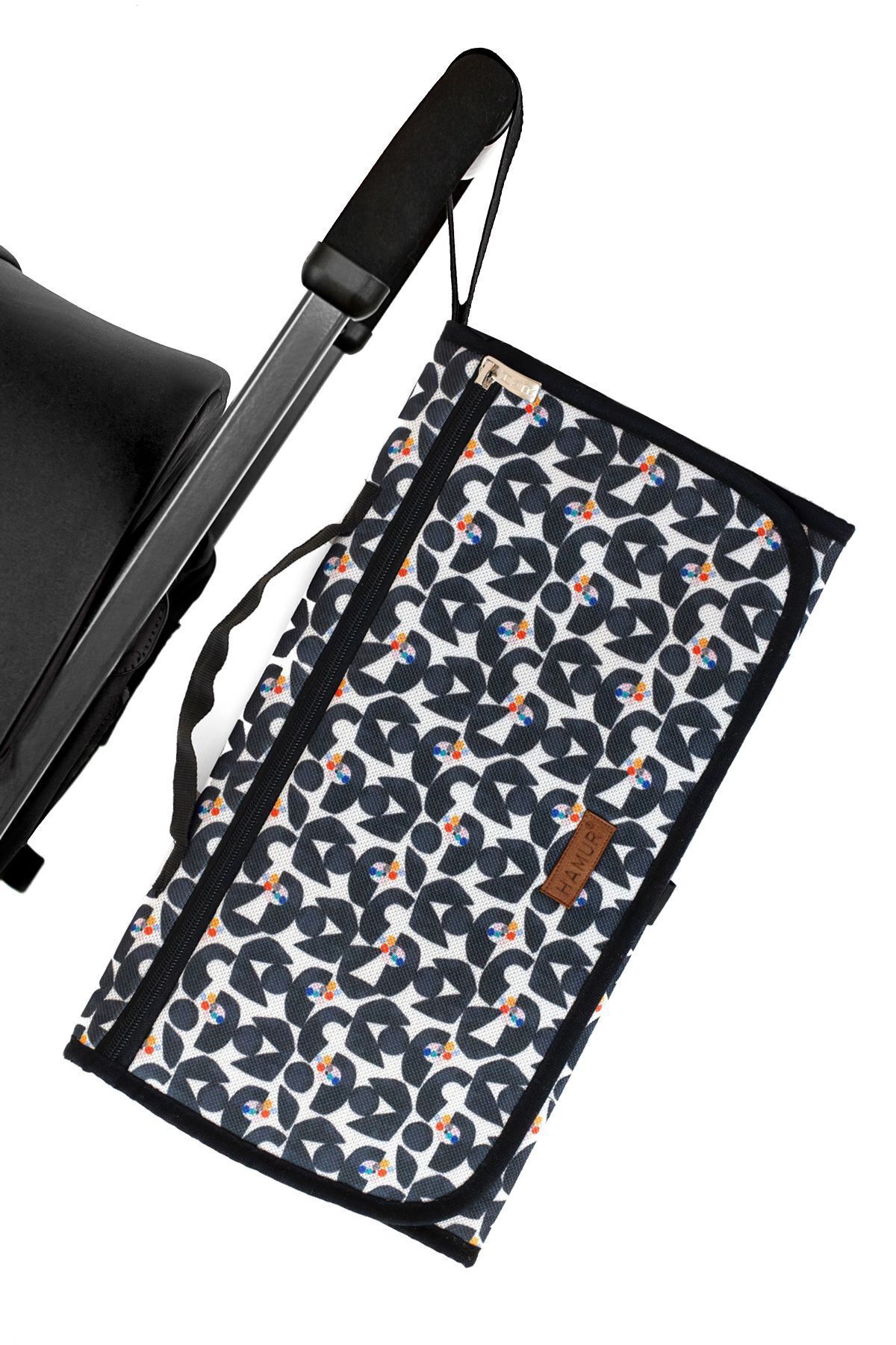 HAMUR Bebek Alt Açma Bakım Çantası Organizerli Anne Bebek Yenidoğan Değiştirme Minderi Bb-502 fotoğrafı 3 (önizleme)