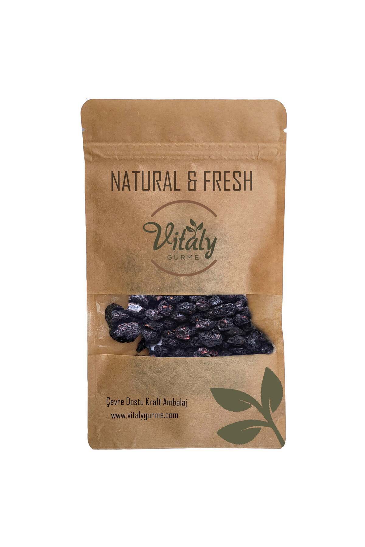 Vitaly Gurme Kuru Yaban Mersini (Blueberry) 50 g – Katkısız, Şekersiz, Antioksidan Kaynağı