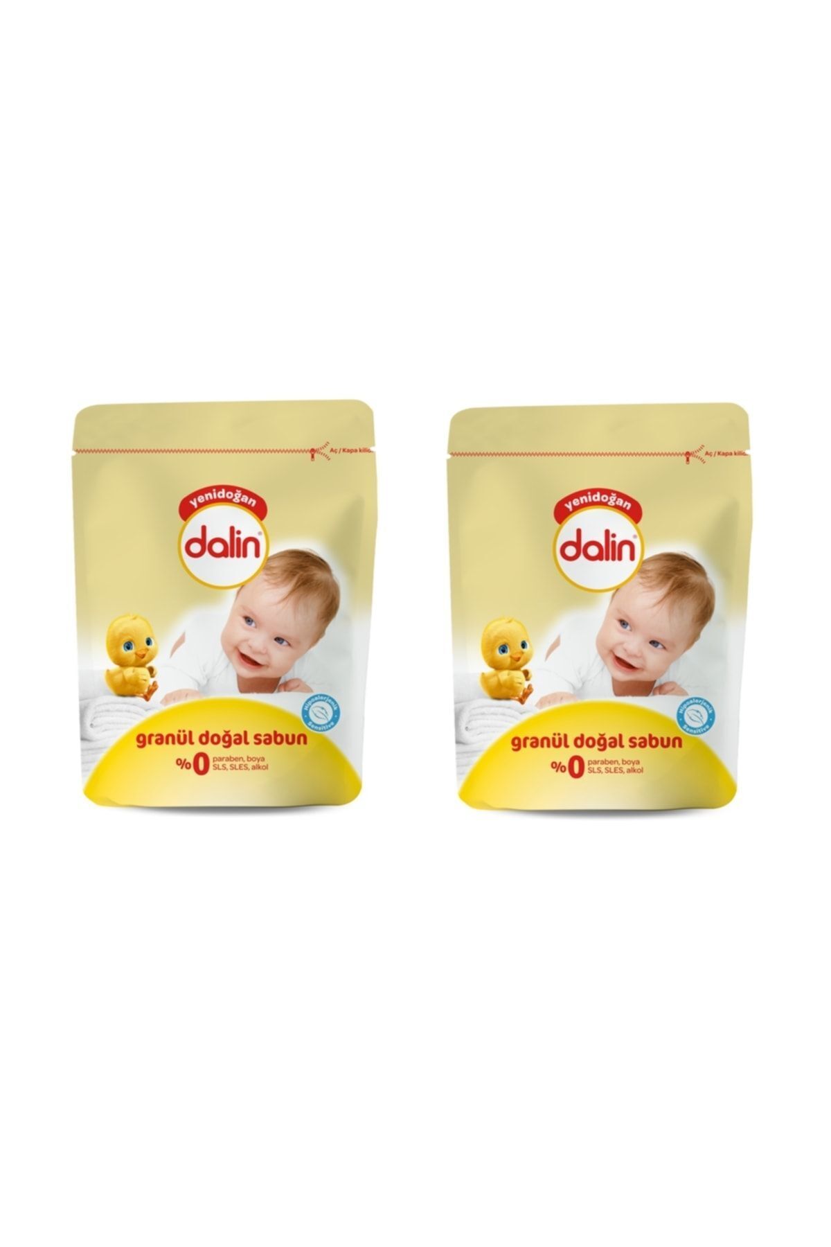 Dalin Bebek Granül Doğal Sabun Yenidoğan 1000 G X 2 Adet fotoğrafı 2 (önizleme)