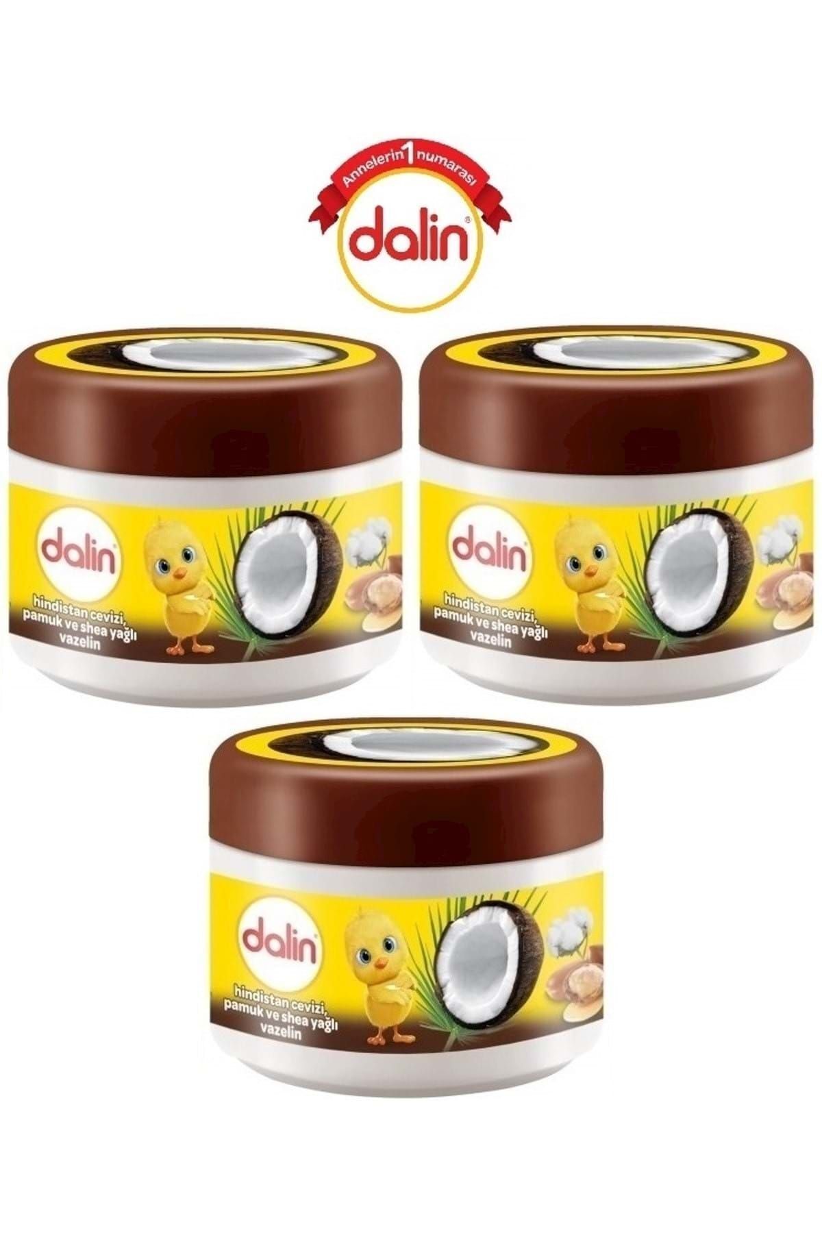Dalin Vazelin 100Ml Hindistan Çevizi Pamuk Ve Shea Yağlı 3 Lü Set fotoğrafı 2 (önizleme)