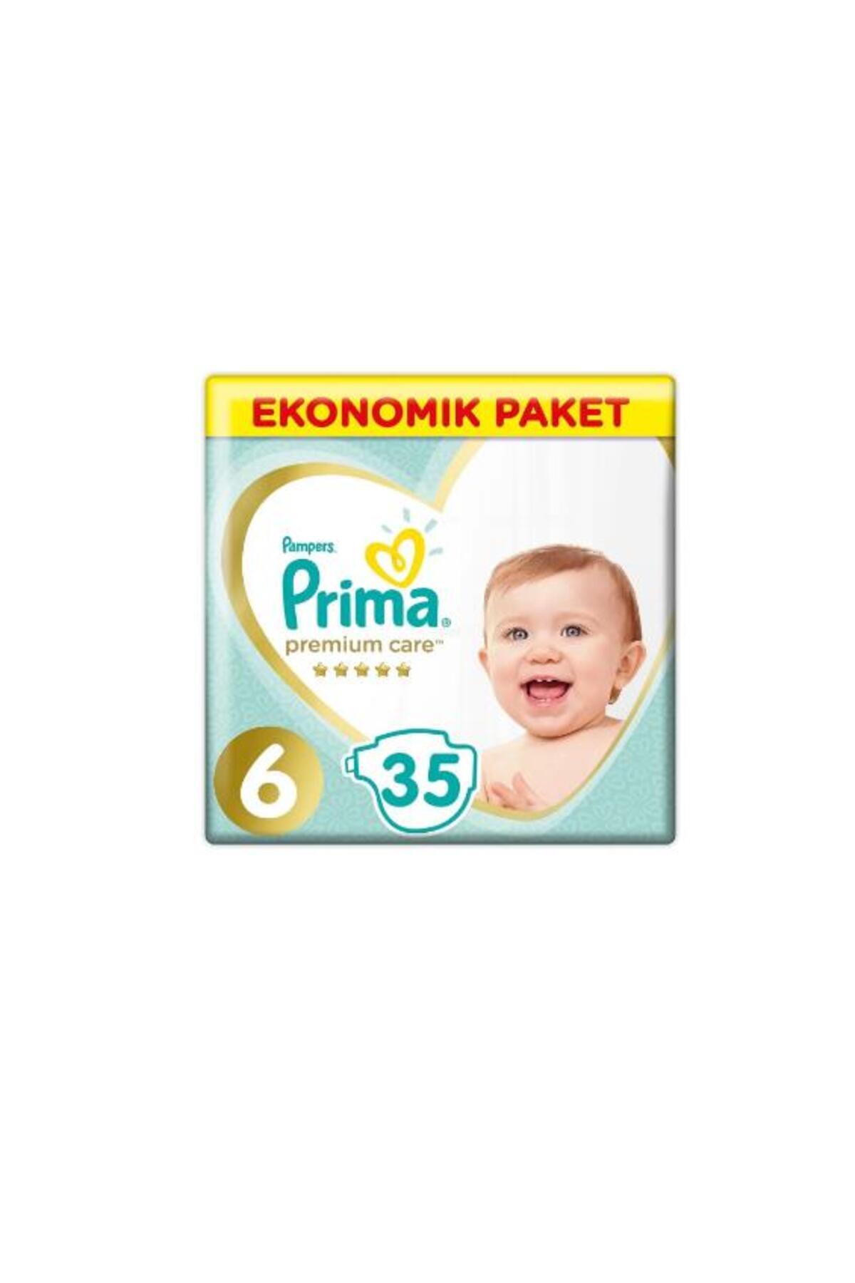 Prima Premium Care Bebek Bezi 6 Beden 13 Kg Ekonomik Paket 35 Adet fotoğrafı 2 (önizleme)