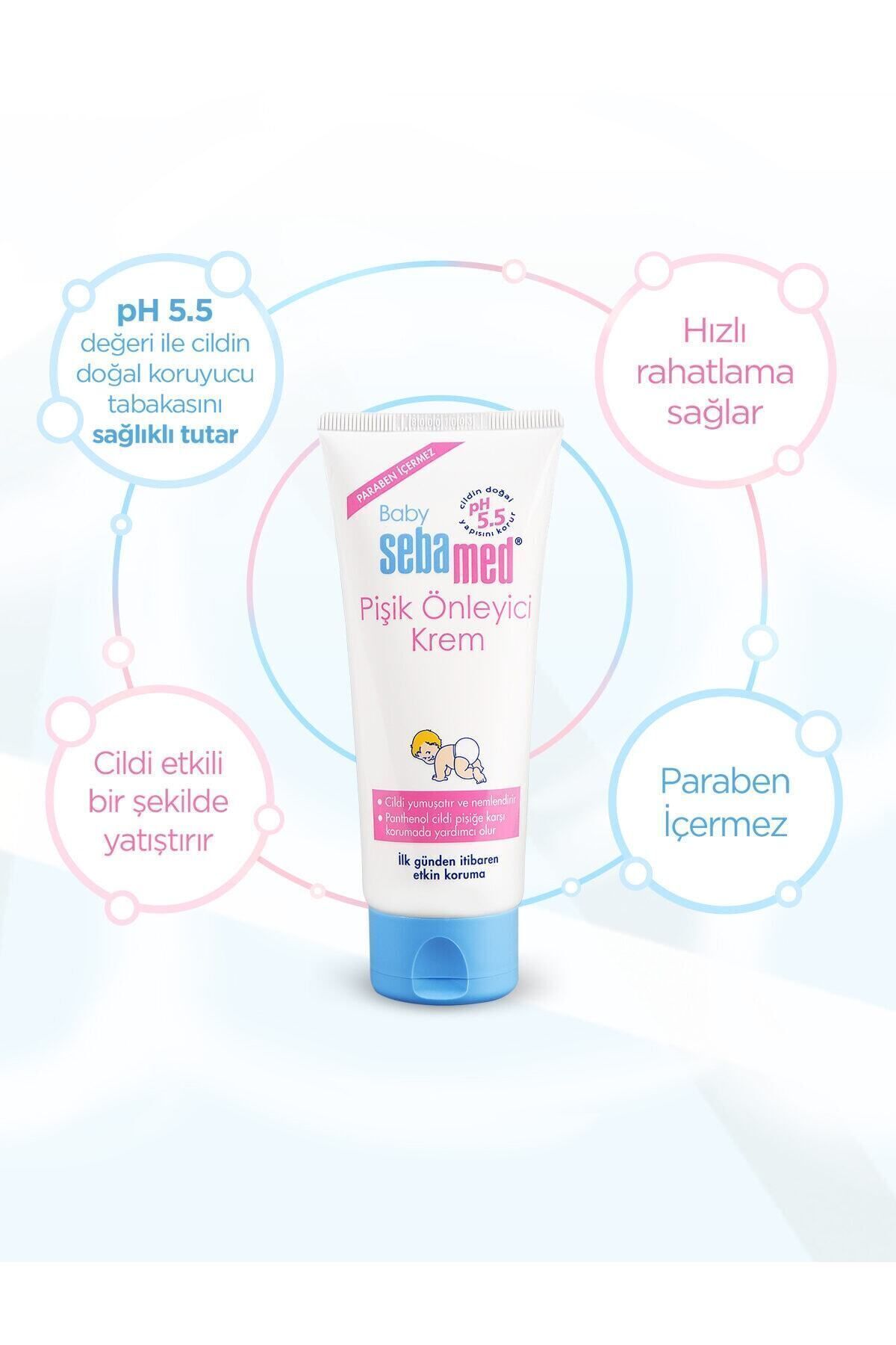 Sebamed Pişik Önleyici Bebek Kremi 50 ml fotoğrafı 4 (önizleme)
