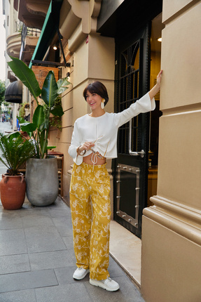 Vaura Keten Brode Pantolon