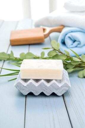 betonmall Mermer Desenli Banyo Mutfak Tuvalet Beton Katı Sabunluk Su Giderli ...