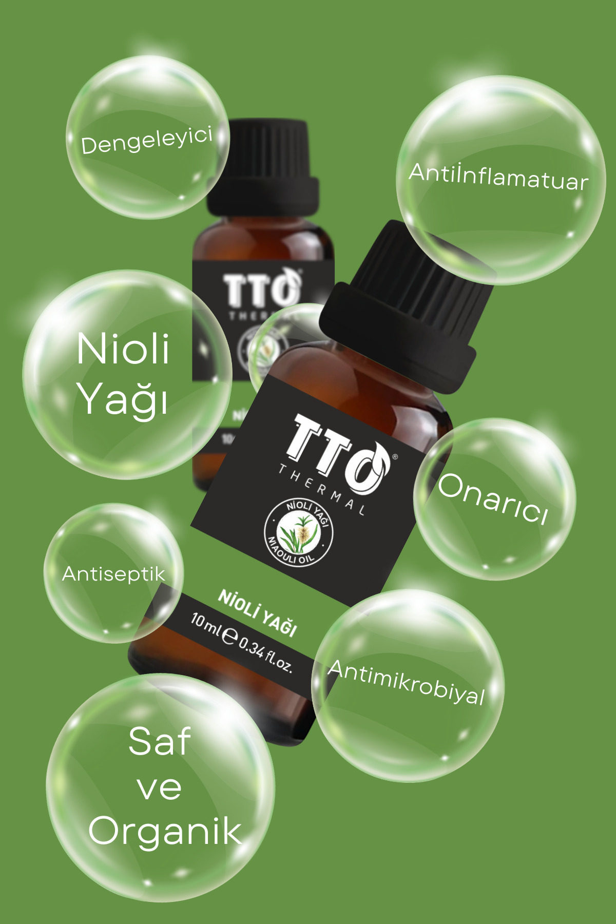 Uçucu Yağ Arındırıcı 10 ml Nioli Yağı Thermal Cilt Bakımı — 8684576001498 — تصویر 3 از 5