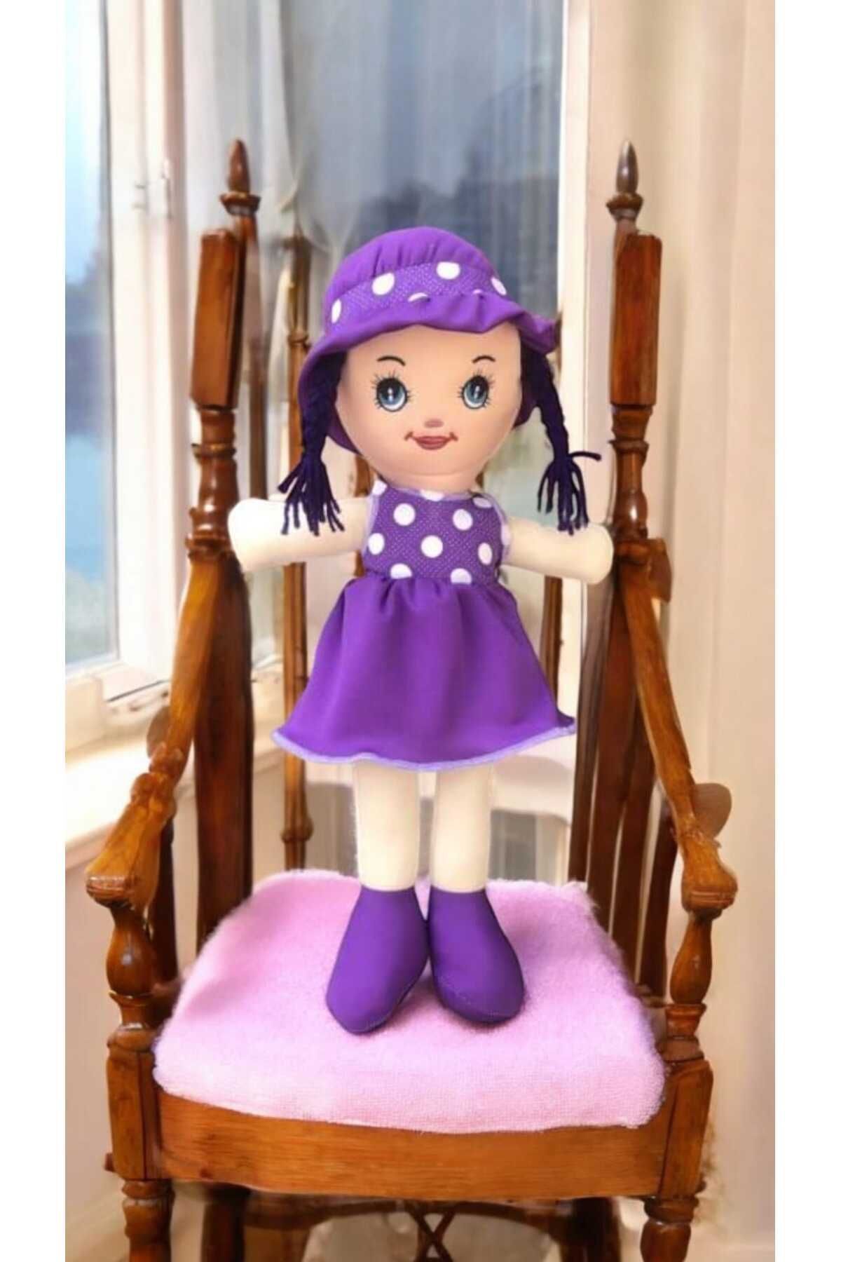 grs oyuncak Lina Bez Bebek Mor Renk 45cm fotoğrafı 3 (önizleme)