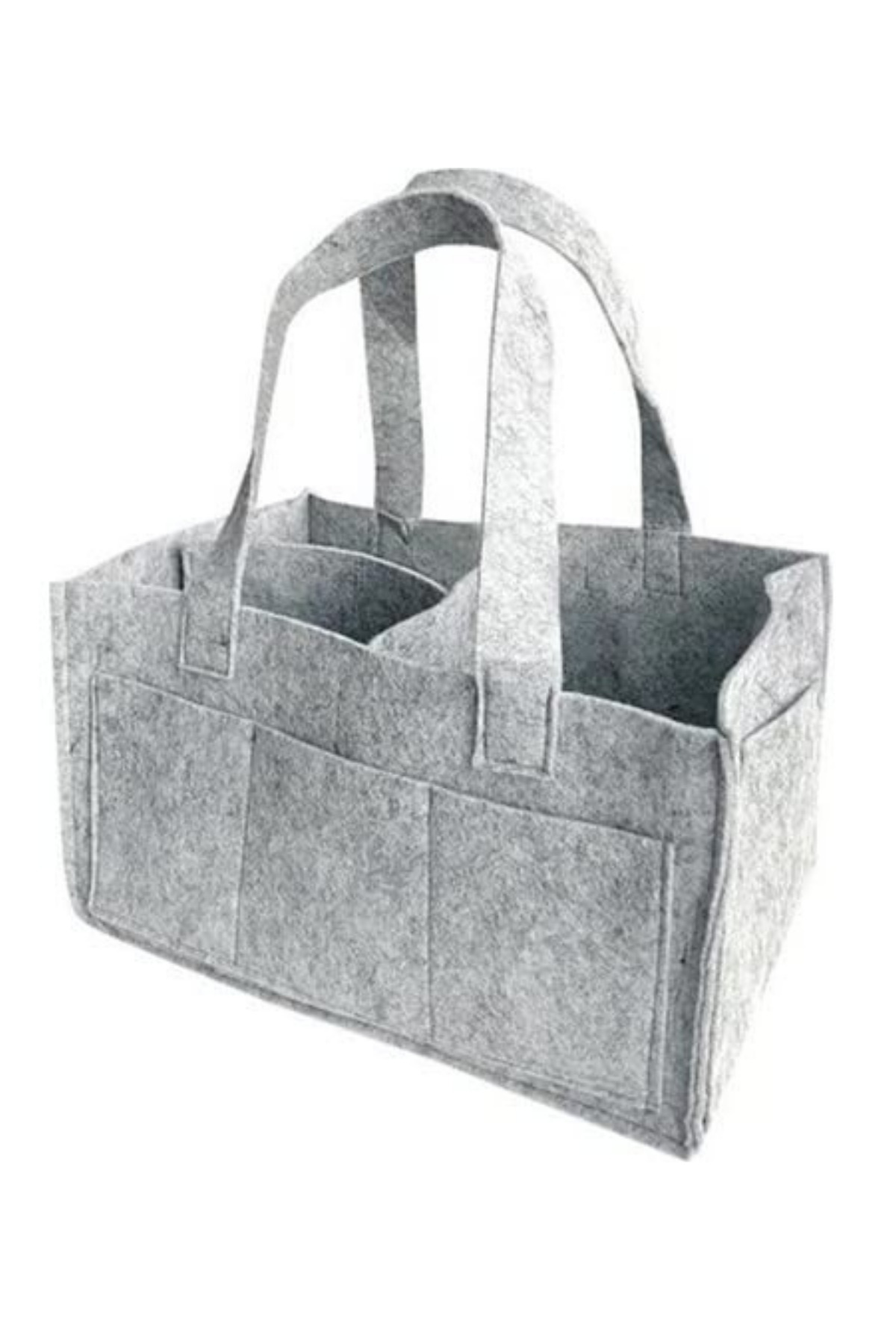 Eynel Keçe Anne Bebek Bakım Çantası, Bebek Bezi, Bebek Ürünleri, Krem, Koyma Taşıma Saklama Organizeri fotoğrafı 2 (önizleme)