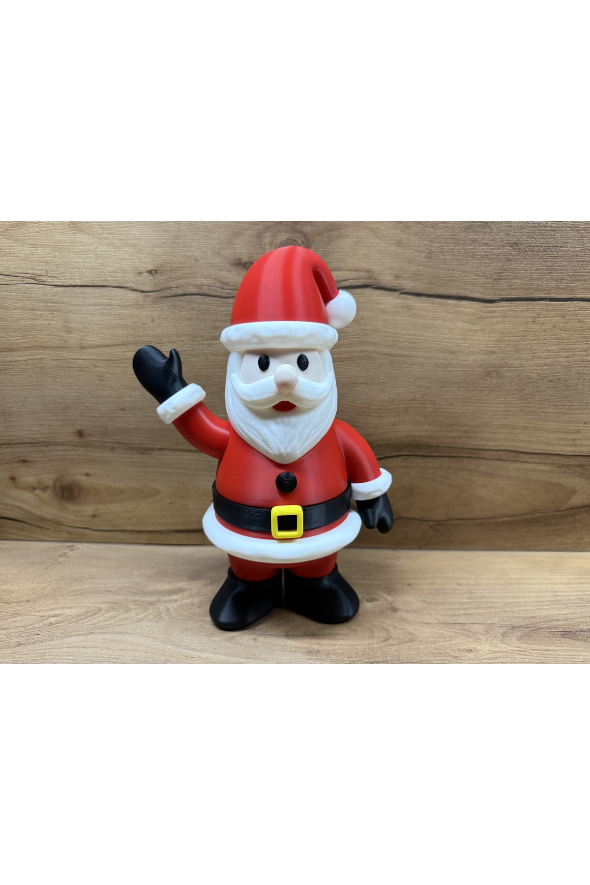 Noel Baba Figürü – 3D Baskı Demonte Model & Dekoratif Biblo