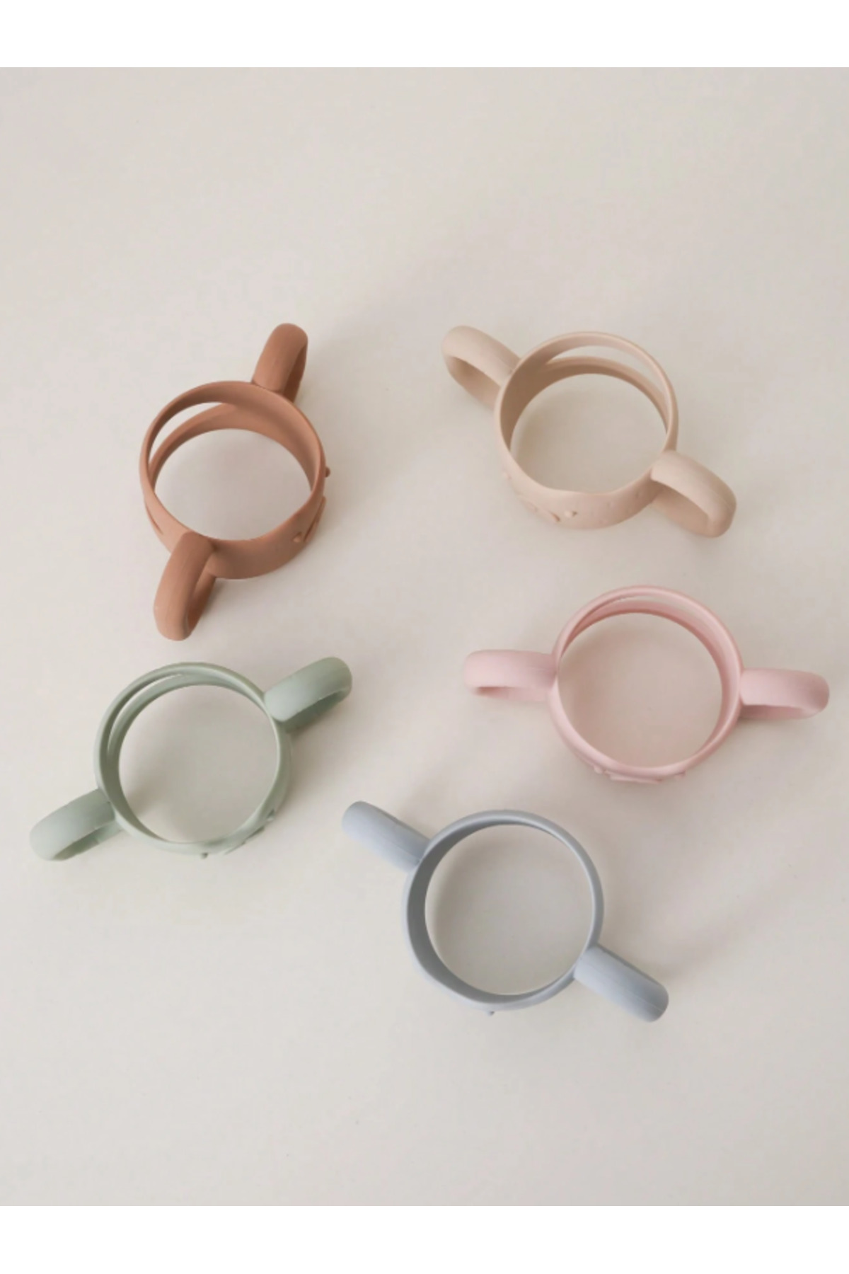 The Cloudish Shop Silikon Biberon tutacağı AYI Desenli 1 Adet fotoğrafı 2 (önizleme)