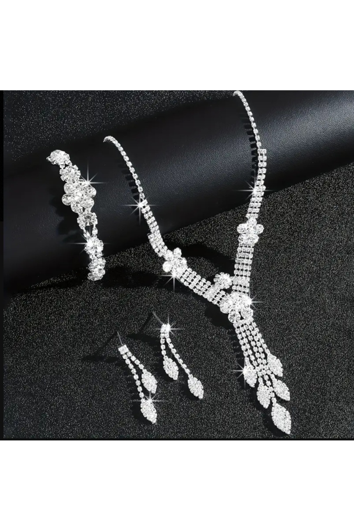 shop KUTUP YILDIZI KOLYE KÜPE BİLEKLİK SETİ görsel 2