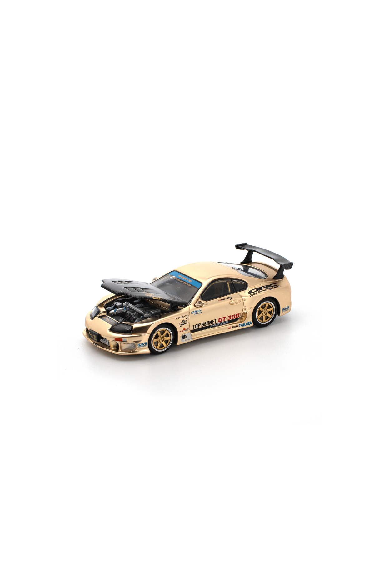 HOT WHEELS Pop Race 1/64 Top Secret Toyota GT300 Supra - Karbon