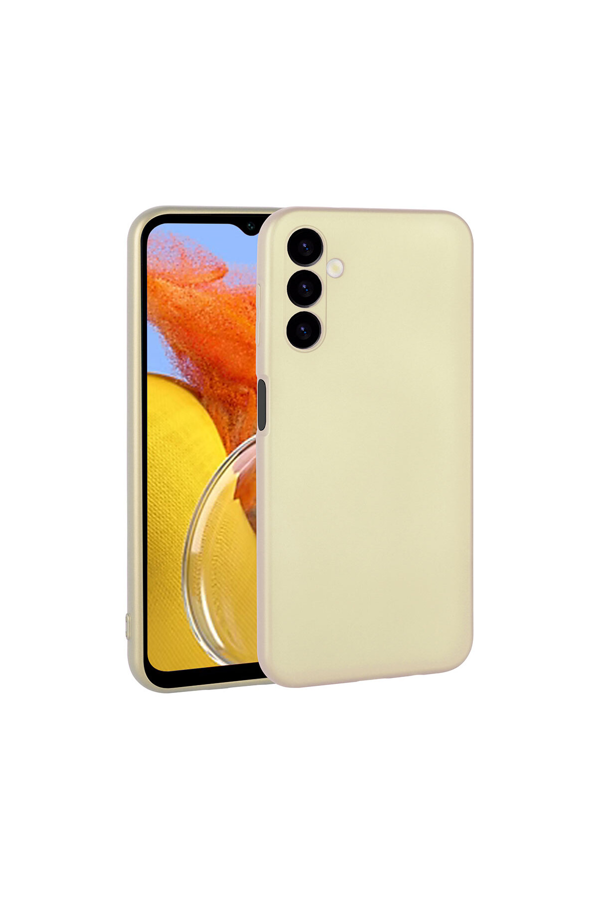 Galaxy M14 Kılıf TYGO Premier Silikon Kapak - Gold