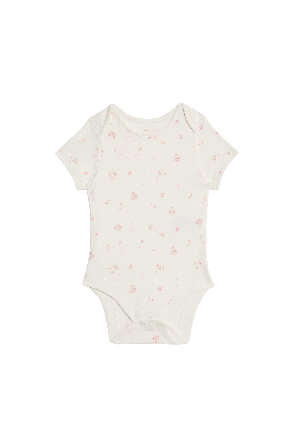 Marks & Spencer 7'li Saf Pamuklu Çiçekli Bodysuit Seti (5-3 Yaş) fotoğrafı 2 (önizleme)