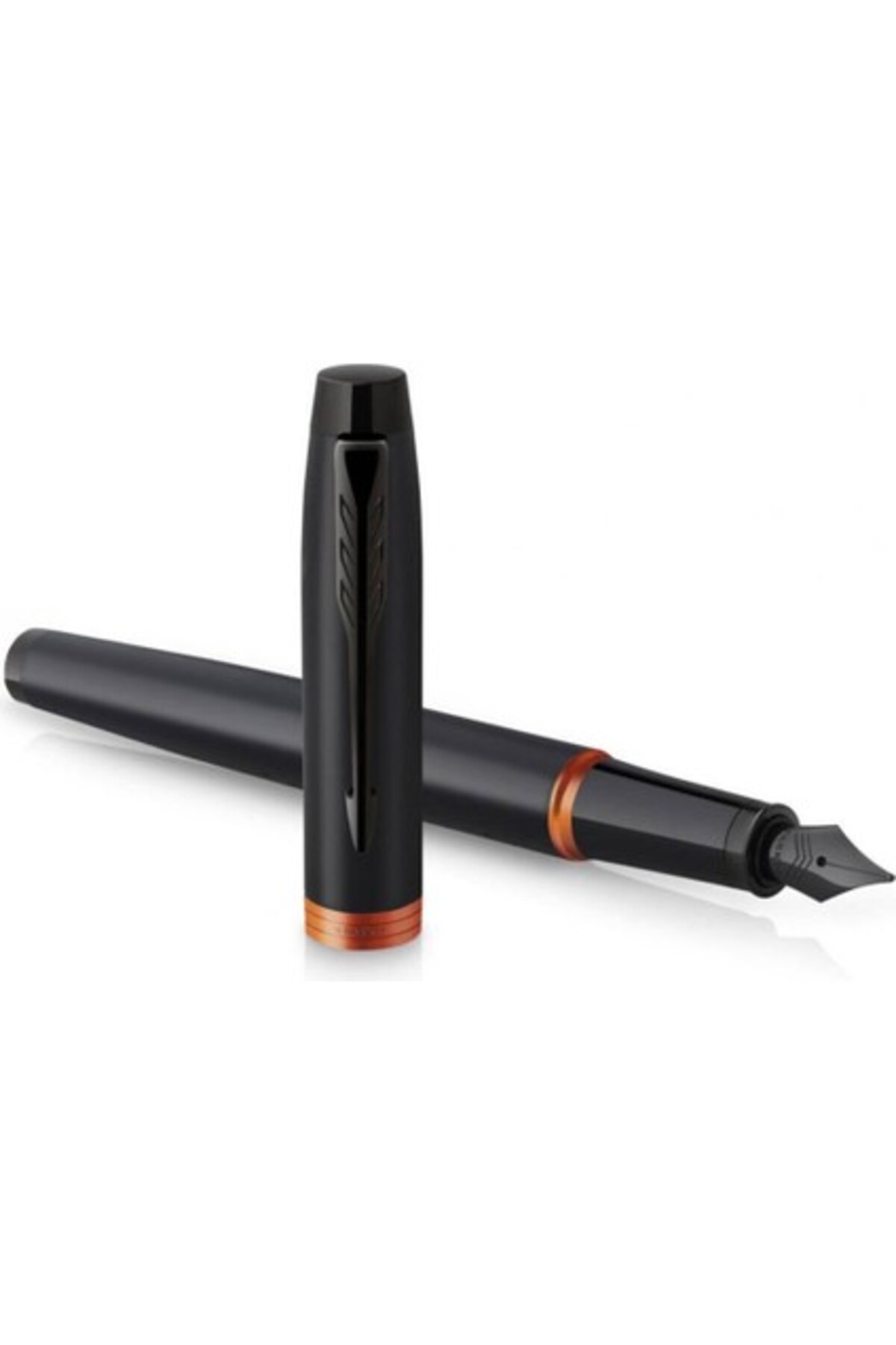 Parker قلم حبر احترافي أسود-برتقالي Bt