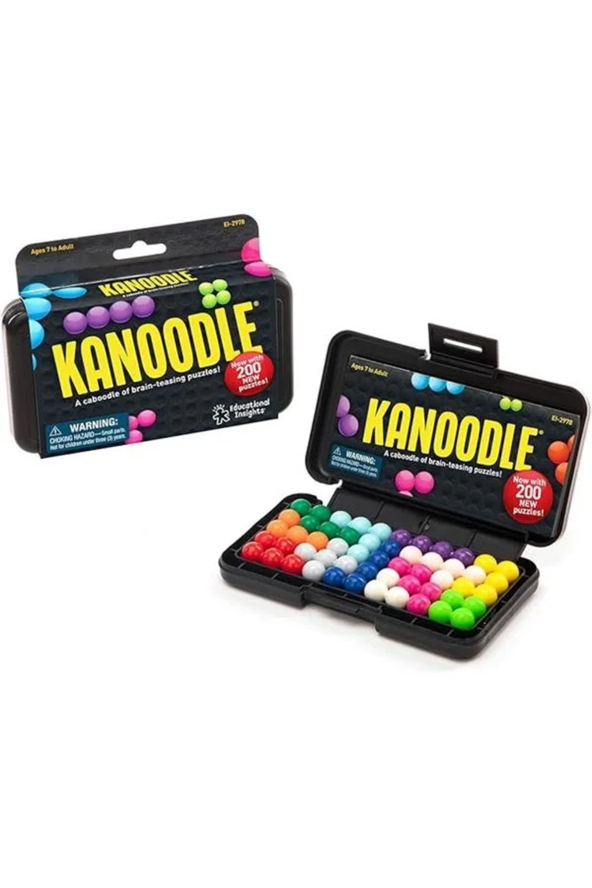 Learning Resources Educational Insights Kanoodle Fusie Licht Omhoog Puzzel Spel, Veelkleurig