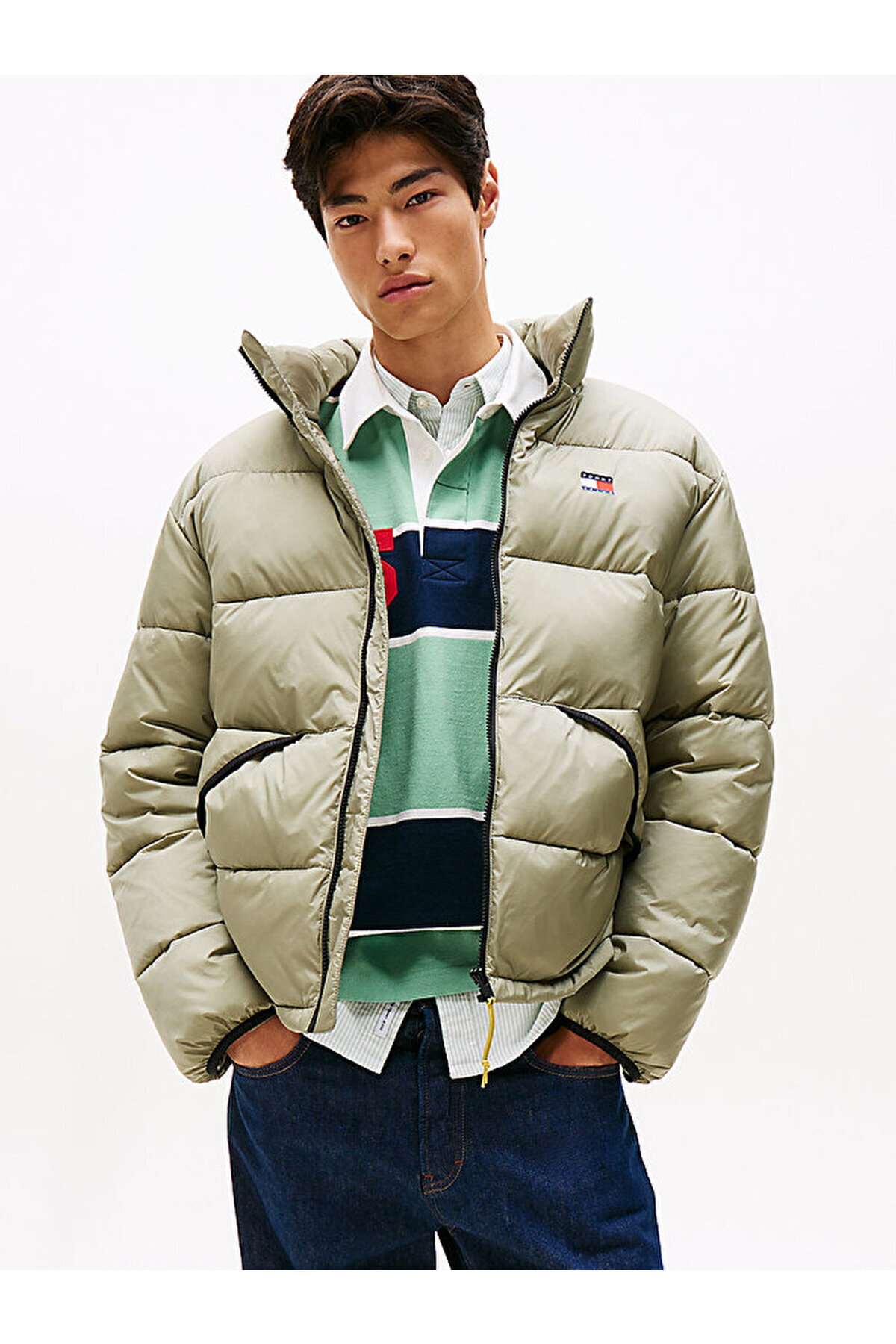 تامی هیلفیگر ژاکت پفی مردانه tjm vail