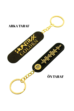 rmys Kpop Demon Hunters / Huntrix Golden Anahtarlık