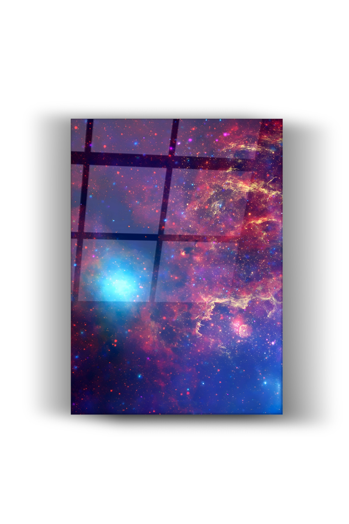 Astral Işıklar-Cam Tablo-Ev-Ofis Dekorasyon