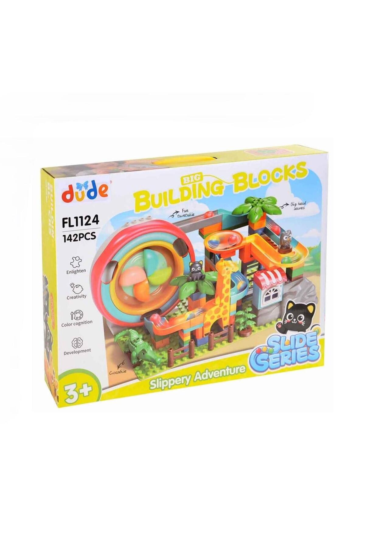 دود ۱۴۲ تکه مجموعه بلوک‌های ساختمانی ماجراجویی لغزنده