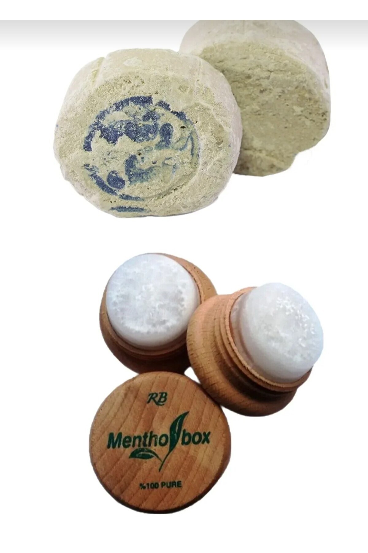 Byzeynepdurak Mentholbox 2 Adet Mentholbox ( taşı) +12 Adet Ruşur Taşı HEDİYE