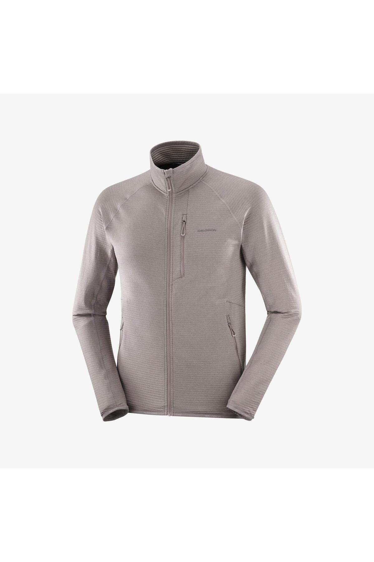 سالومون کاپشن پشمی مردانه ESSENTIAL LIGHTWARM مدل Iron LC2645700