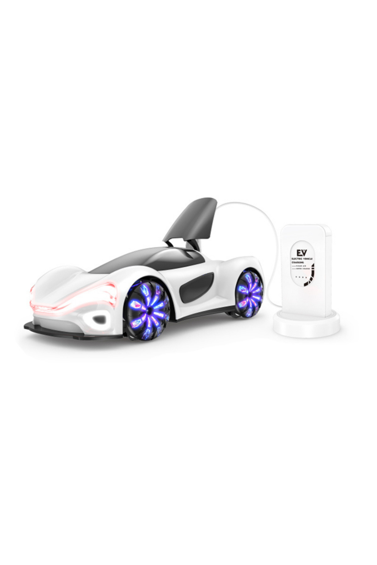 welcomein 1:24 Uzaktan Kumandalı 2.4G Şarjlı Işık Müzik Spor Araba