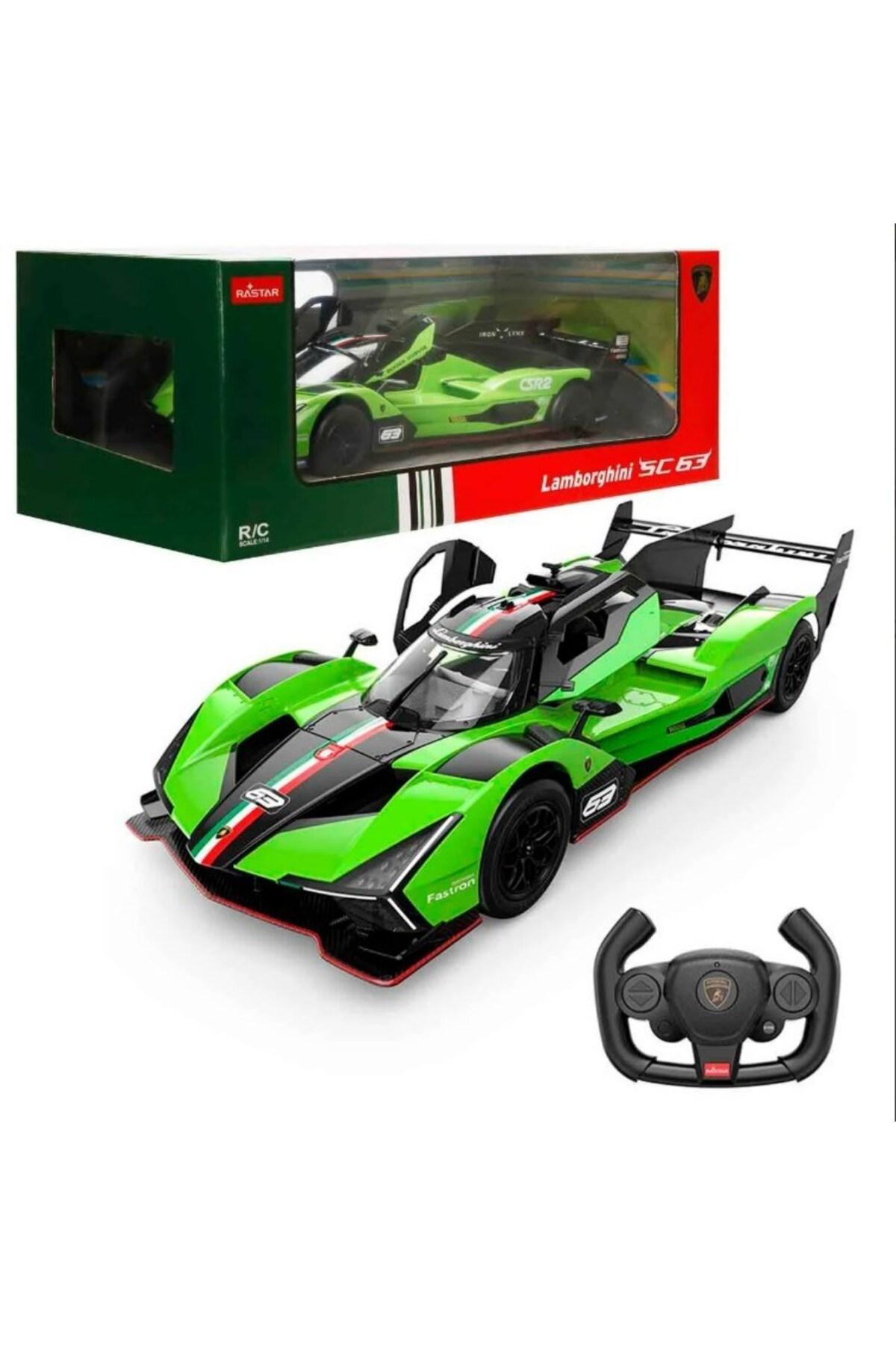 らりあん Genel Markalar 1/14 Lamborghini SC63 2.4GHZ Uzaktan Kumandalı