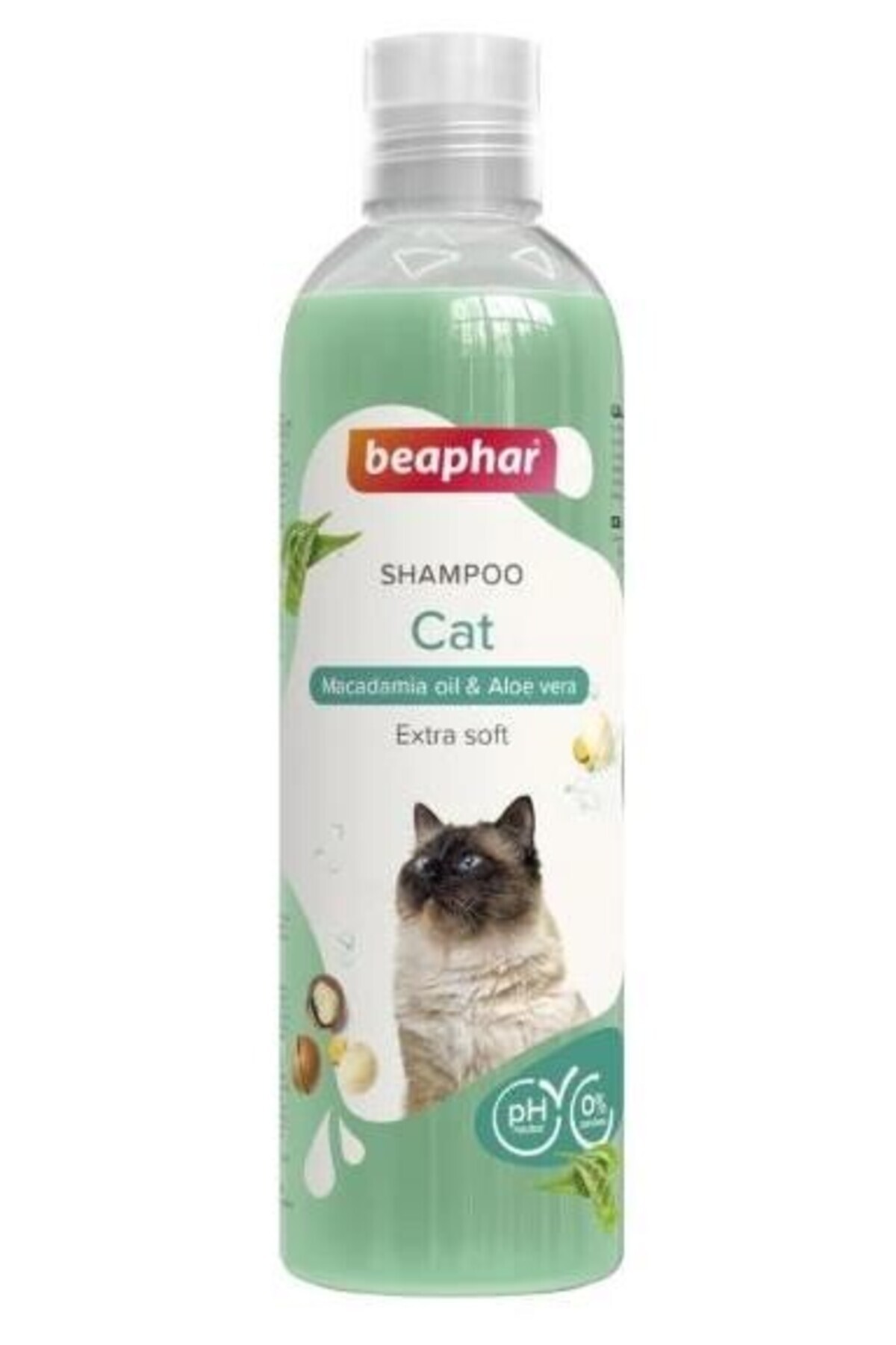 Genel Markalar Macadamia Yağı ve Aloe Vera Özlü Kedi Şampuanı