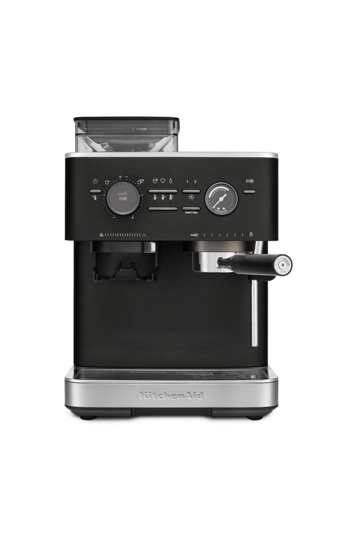 Kitchenaid Yarı Otomatik Öğütücülü Espresso Makinesi - 5KES6551 Cast Iron Black