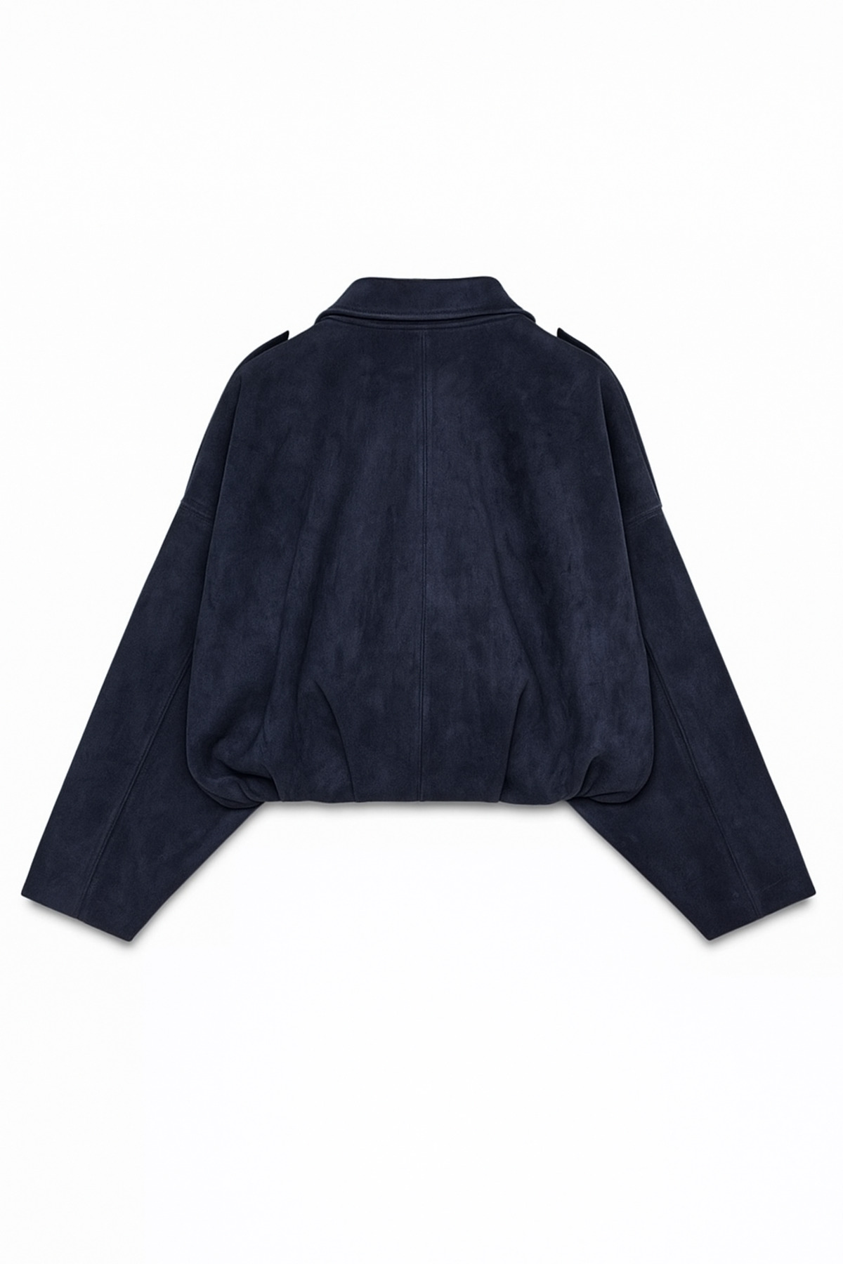 PERADO  Süet Görünümlü Bomber ceket Lacivert - Görsel 2