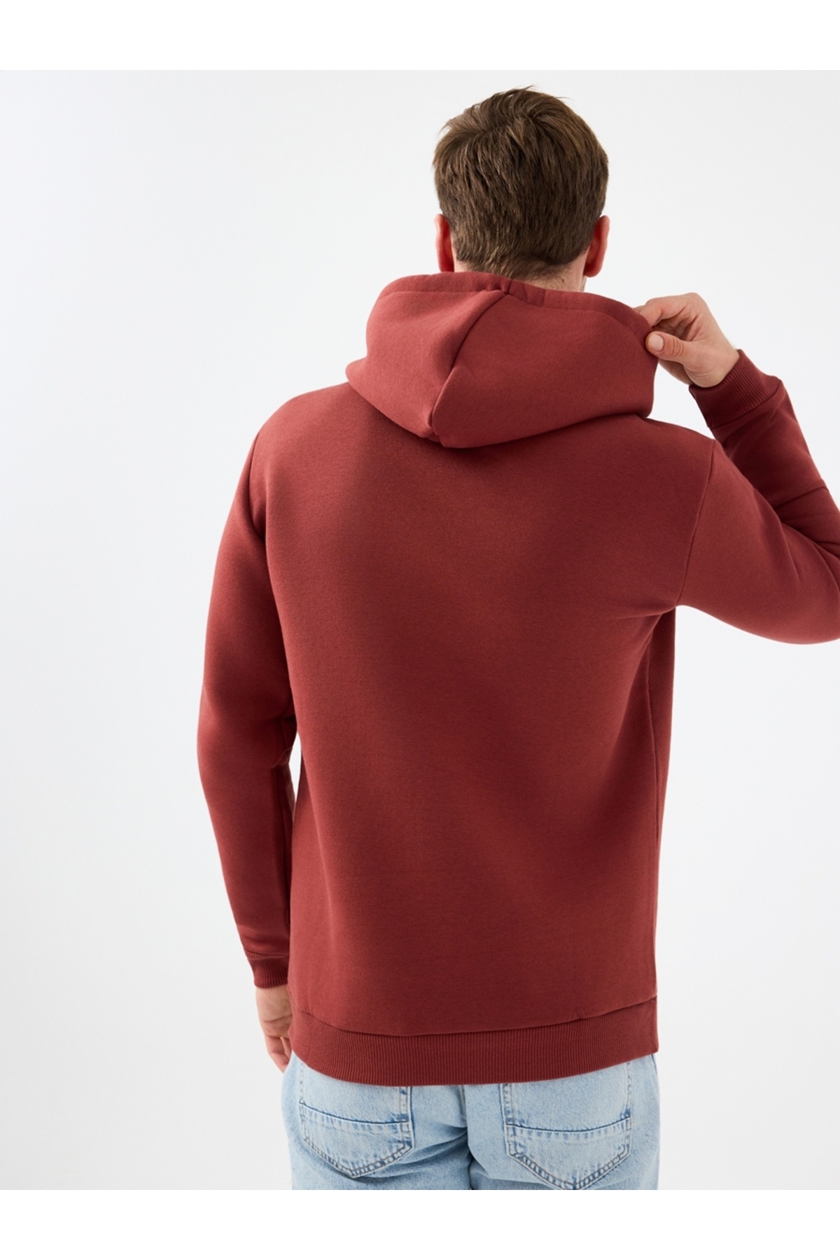 Regular Fit Erkek Sweatshirt — نارنجی LF2041184_Q1.V1 — تصویر 3 از 6