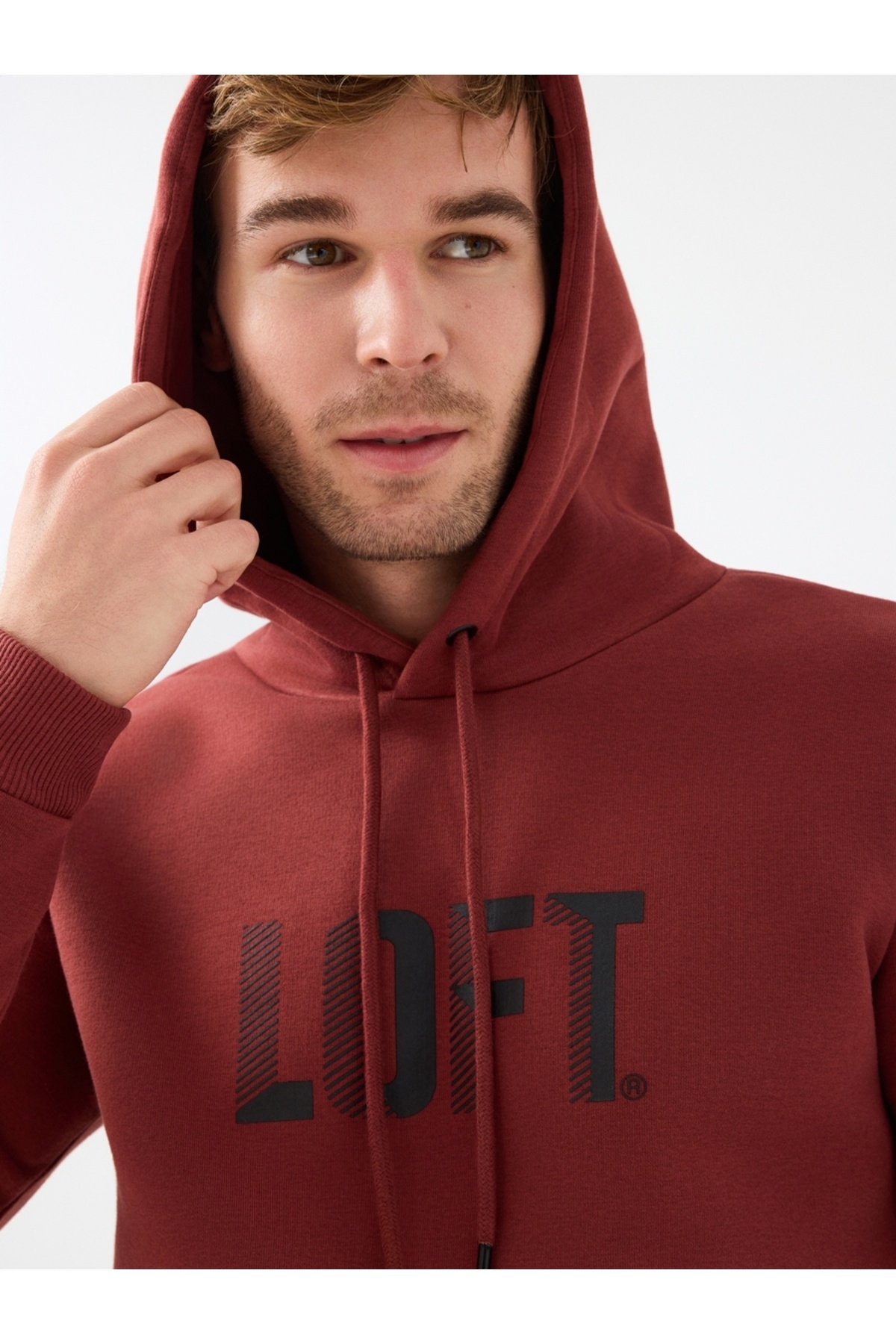 Regular Fit Erkek Sweatshirt — نارنجی LF2041184_Q1.V1 — تصویر 4 از 6
