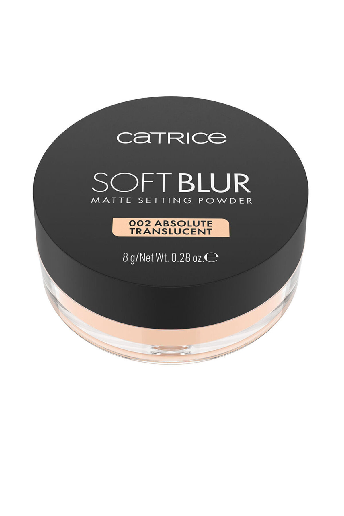 Catrice Soft Blur Mattierendes Fixierpuder #002-absolute Translucent 8 gr