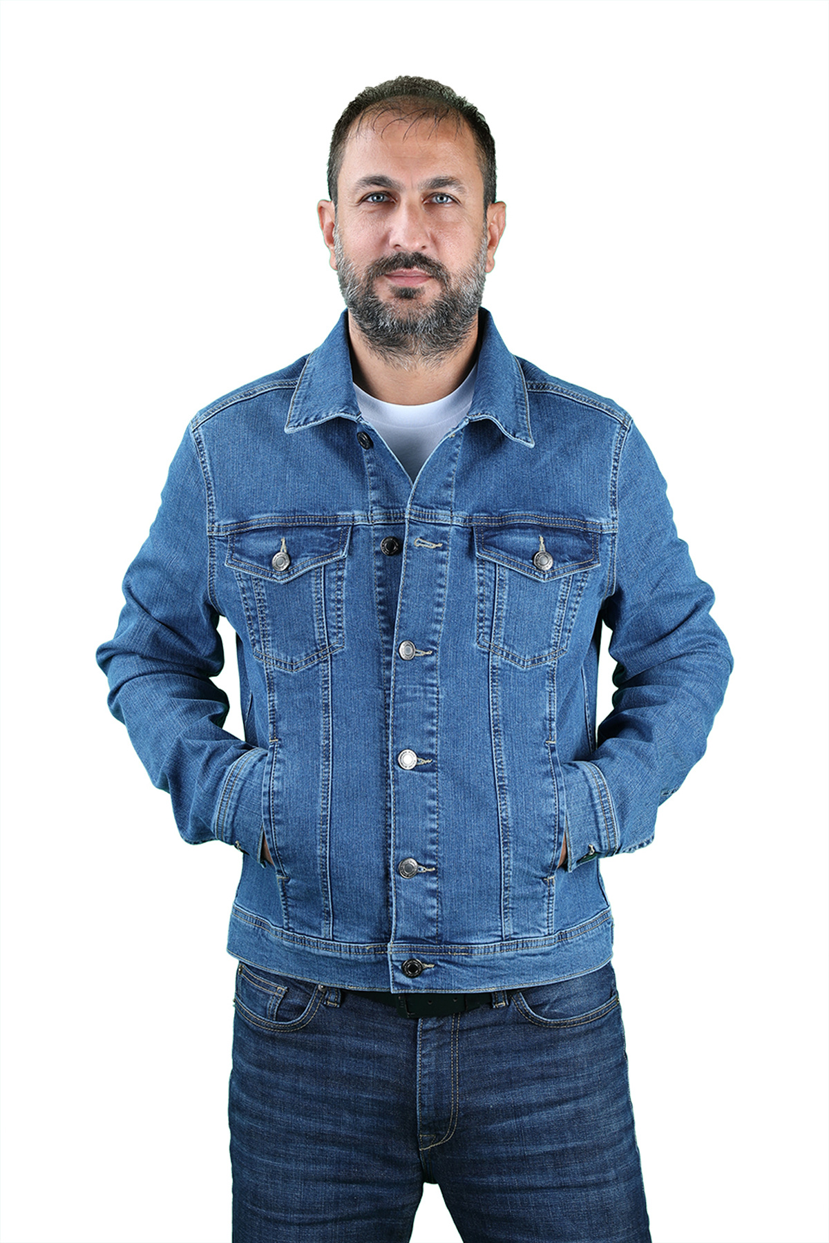 کت جین آبی مردانه BALİNS