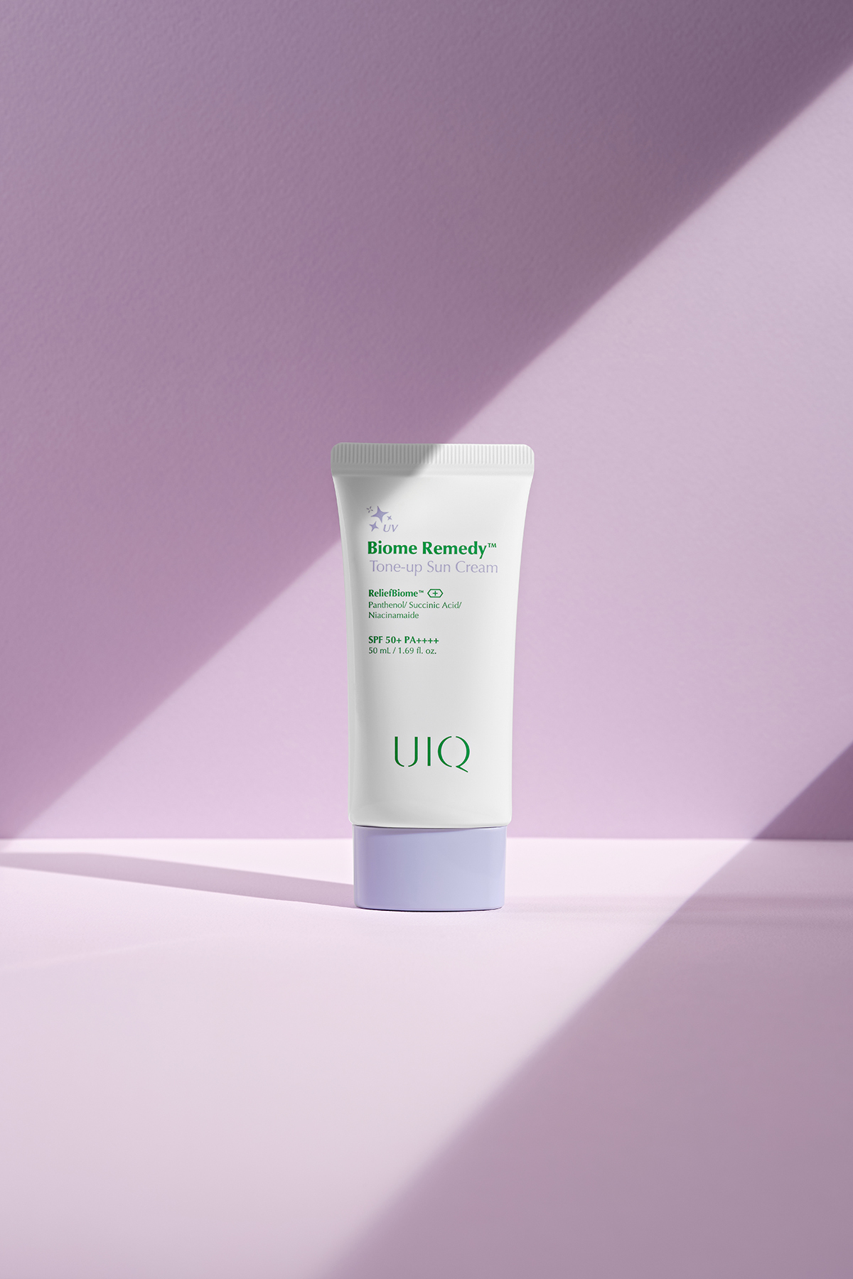Biome Remedy Tone-up Sun Cream (Purple) 50ml SPF50+ ve PA++++ - Mor Renkli Tone up Güneş Koruyuc — 2503100 — تصویر 4 از 7
