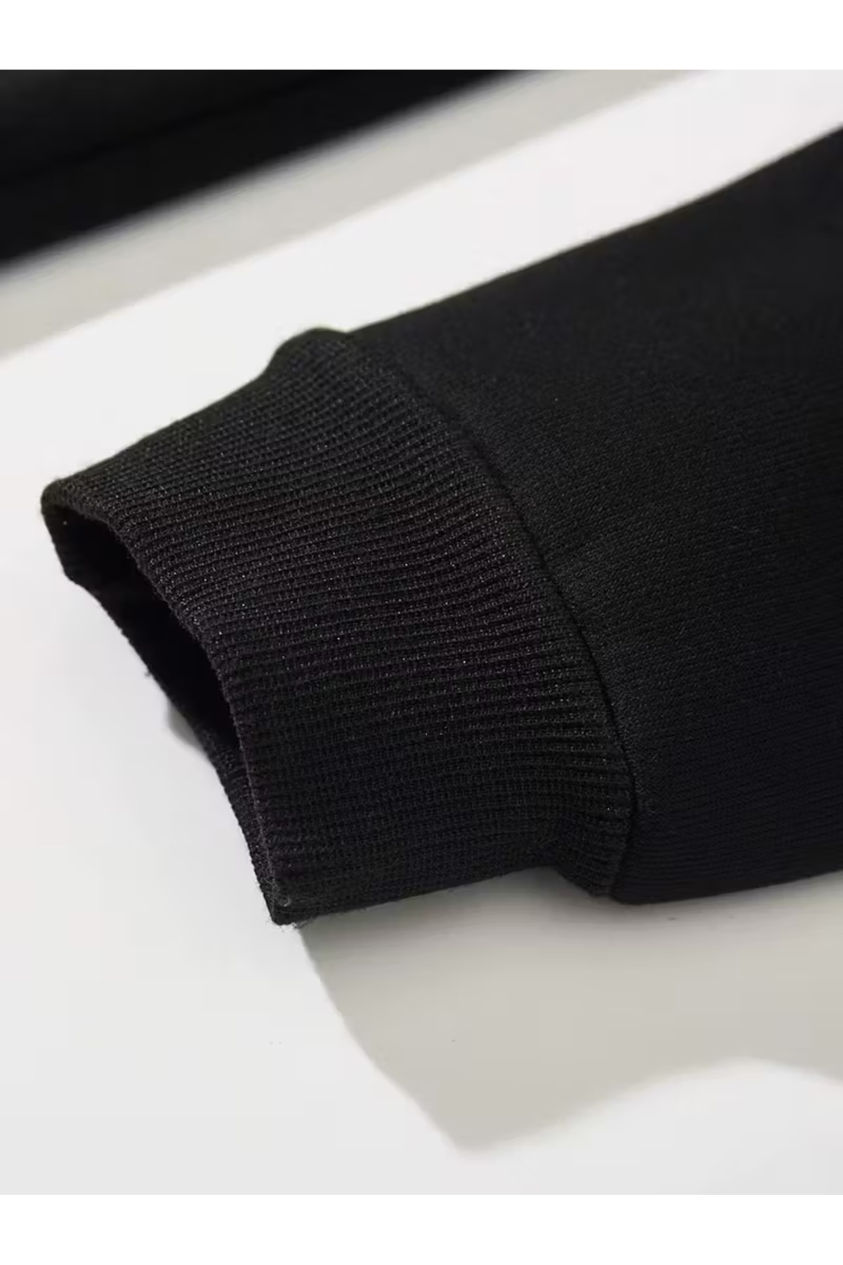 Gothic Star Design Oversize Fermuarlı Siyah Unisex Kapüşonlu Hırka — مشکی GTH2sxS02 — تصویر 4 از 4