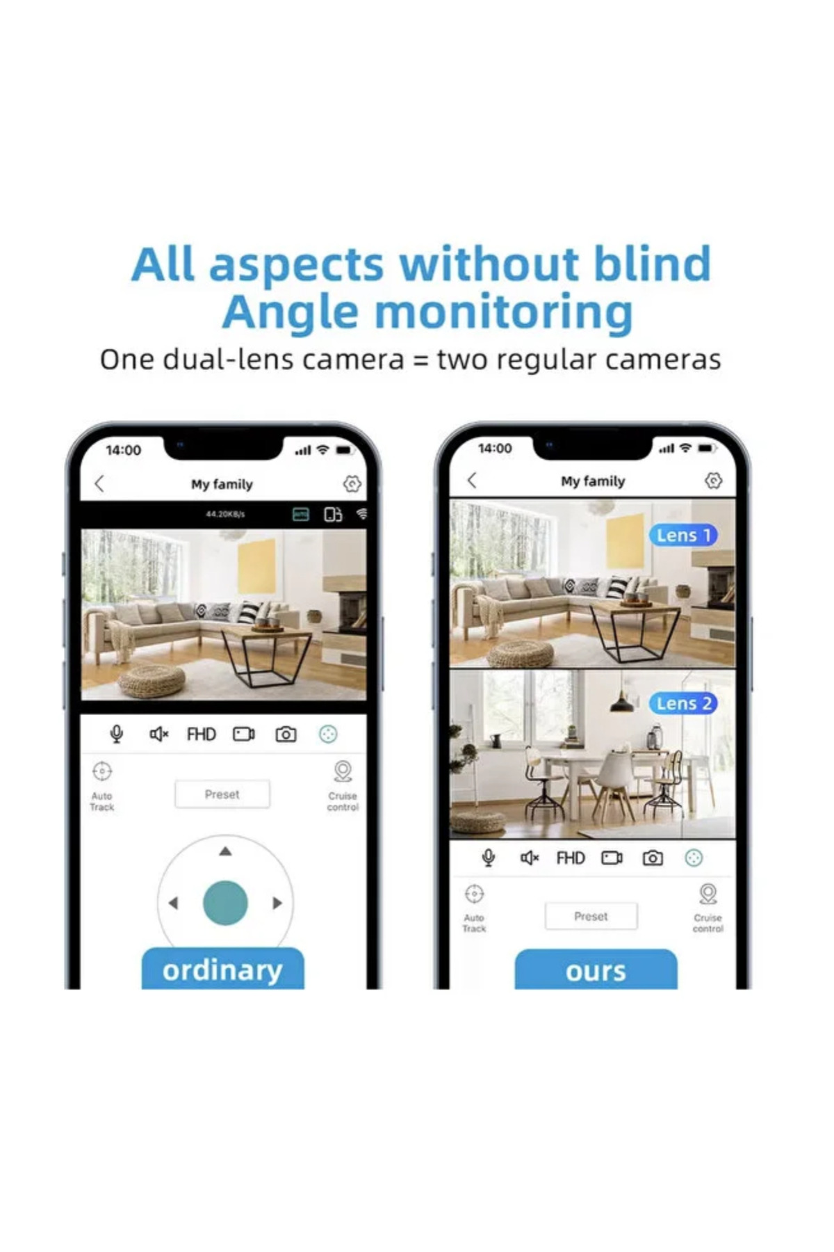 YOYO MART Bebek Kamerası Akıllı Ev Kamerası WIF Kablosuz Güvenlik Kamerası 4MP Bebek Monitörü fotoğrafı 5 (önizleme)