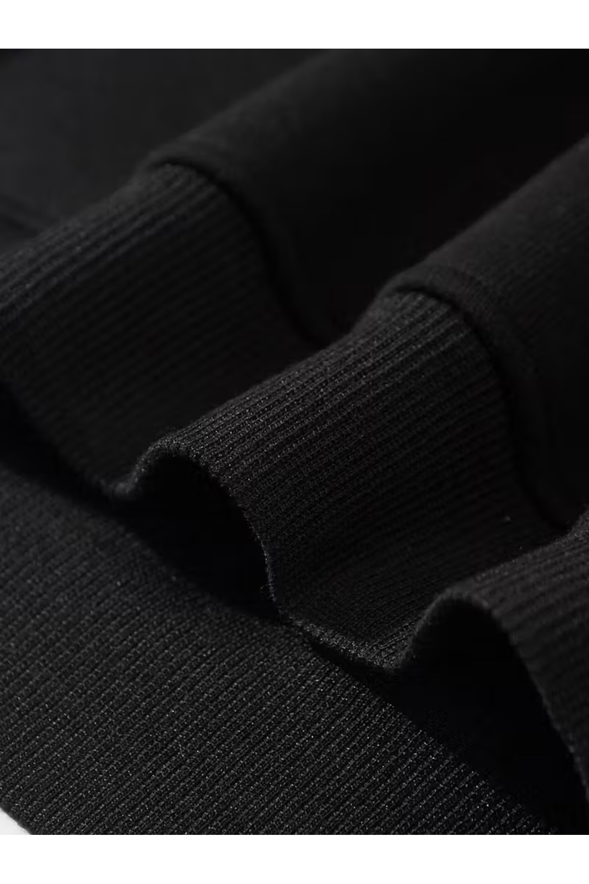Gothic Star Design Oversize Fermuarlı Siyah Unisex Kapüşonlu Hırka — مشکی GTH2sxS02 — تصویر 3 از 4